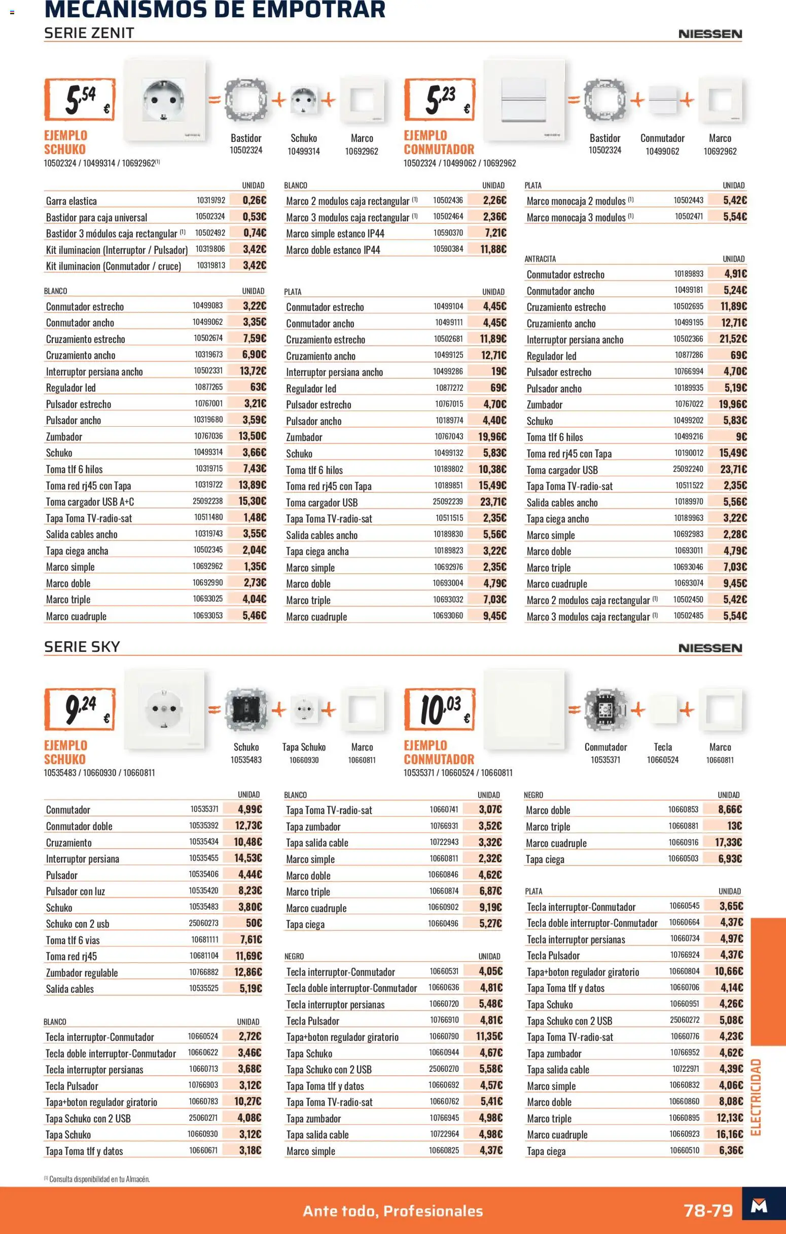 Obramat - Reformas Otono Imprenta Almacenes 02 Siero 2026 │ válido desde el 09/10/2026 | Página: 79 | Productos: Cable, USB, Iluminación, Caja
