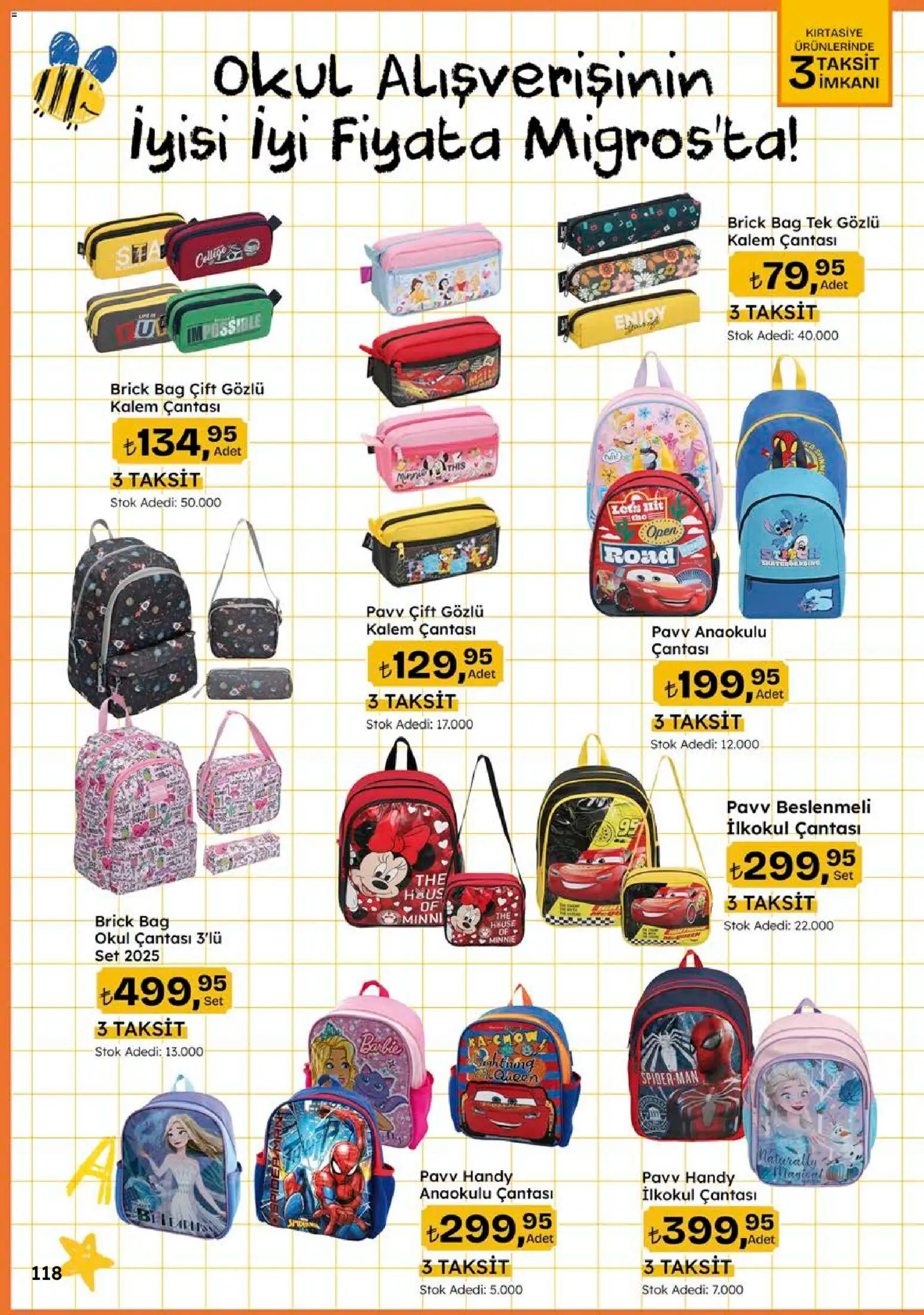 Migros Katalog - 5M Migroskop Dijital - 10 Eylül 2026 tarihinden itibaren geçerlidir | Sayfa: 118 | Ürünler: Okul çantası