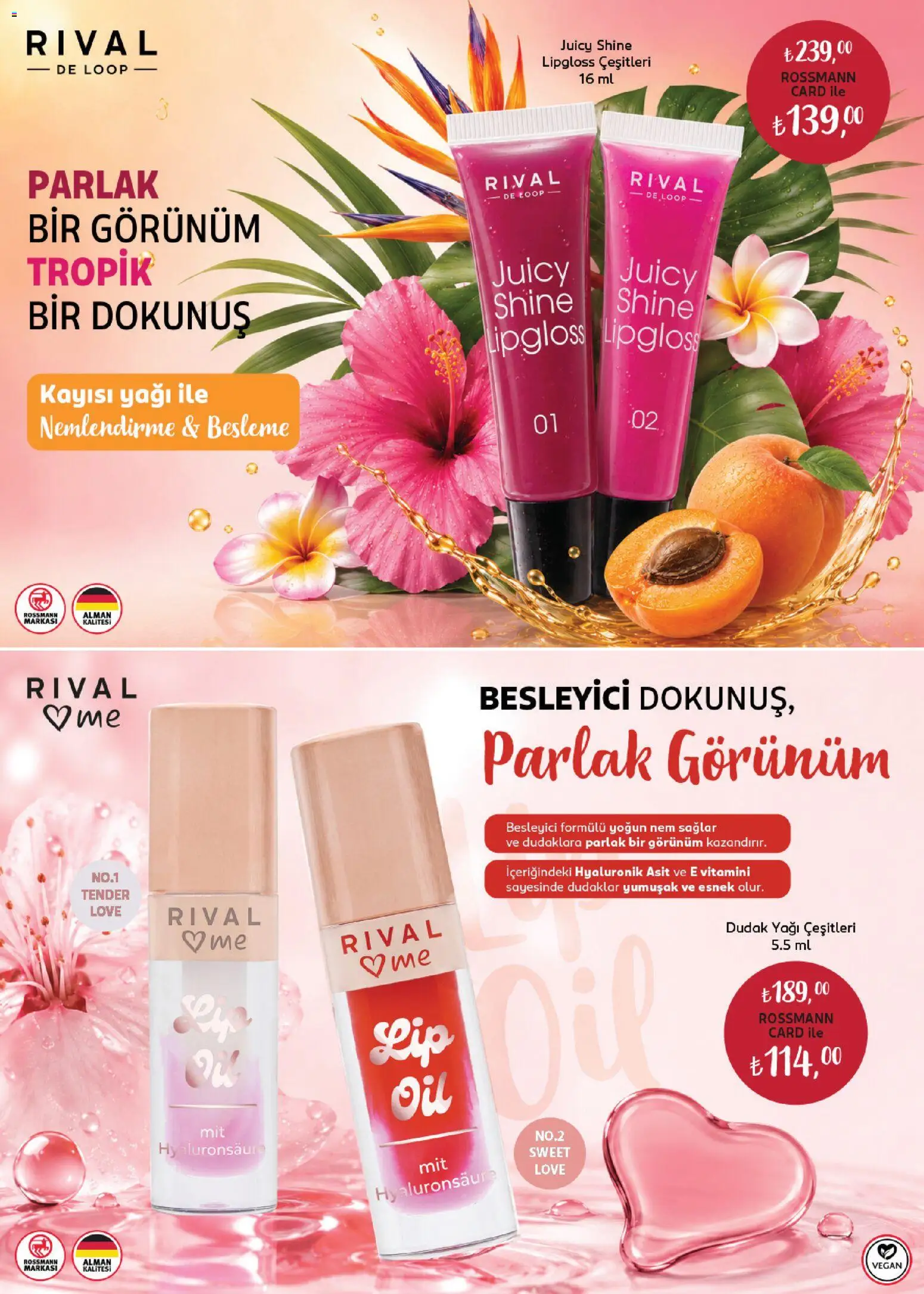 Rossmann İndirim - 01 Temmuz 2026 tarihinden itibaren geçerlidir | Sayfa: 16 | Ürünler: Kayısı