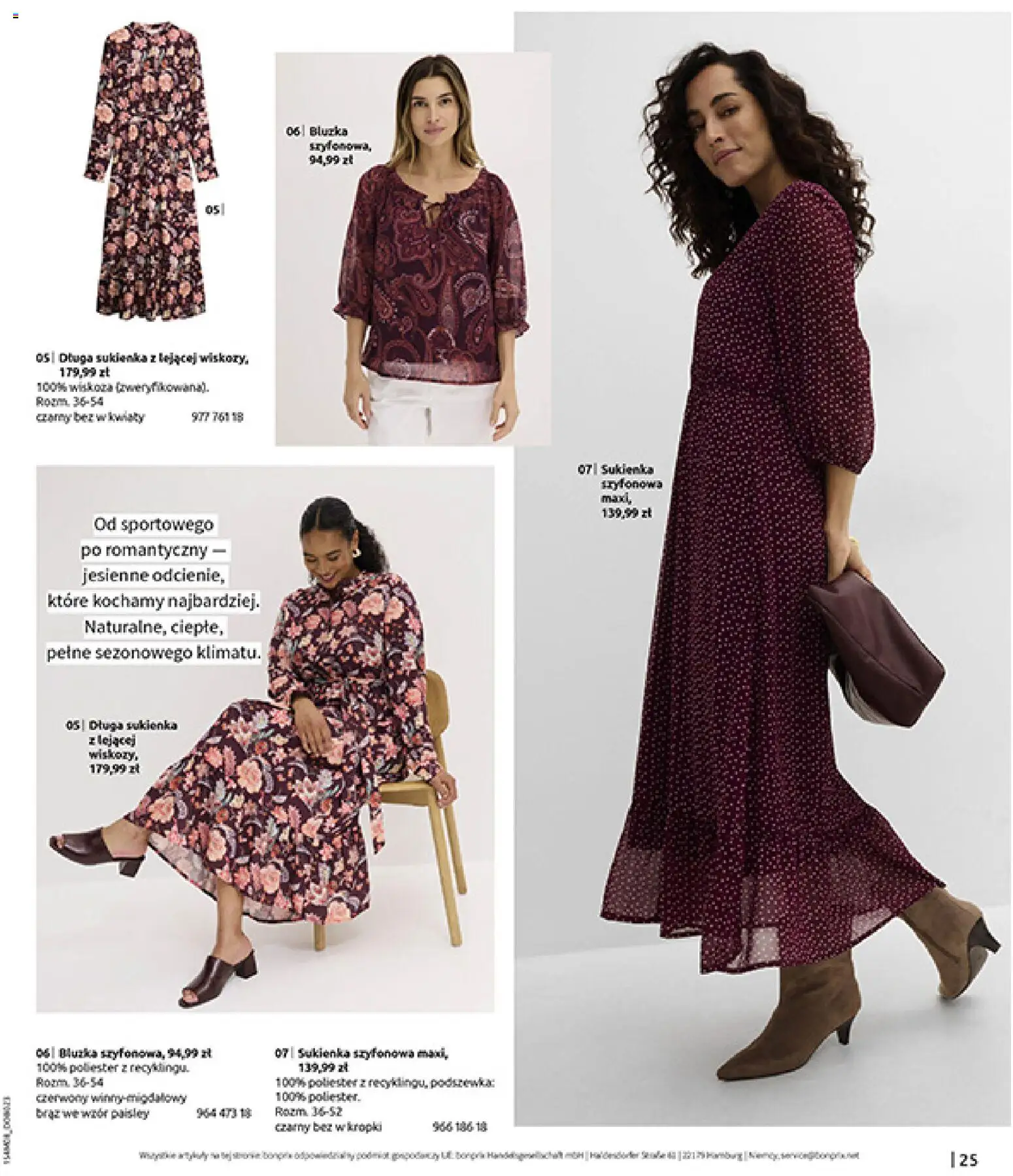 BonPrix Katalog od 10.08.2026 | Strona: 27 | Produkty: Bluzka, Sukienka