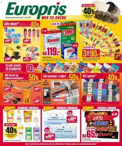 Forhåndsvisning av Europris kundeavis gyldig fra 28/09/2026