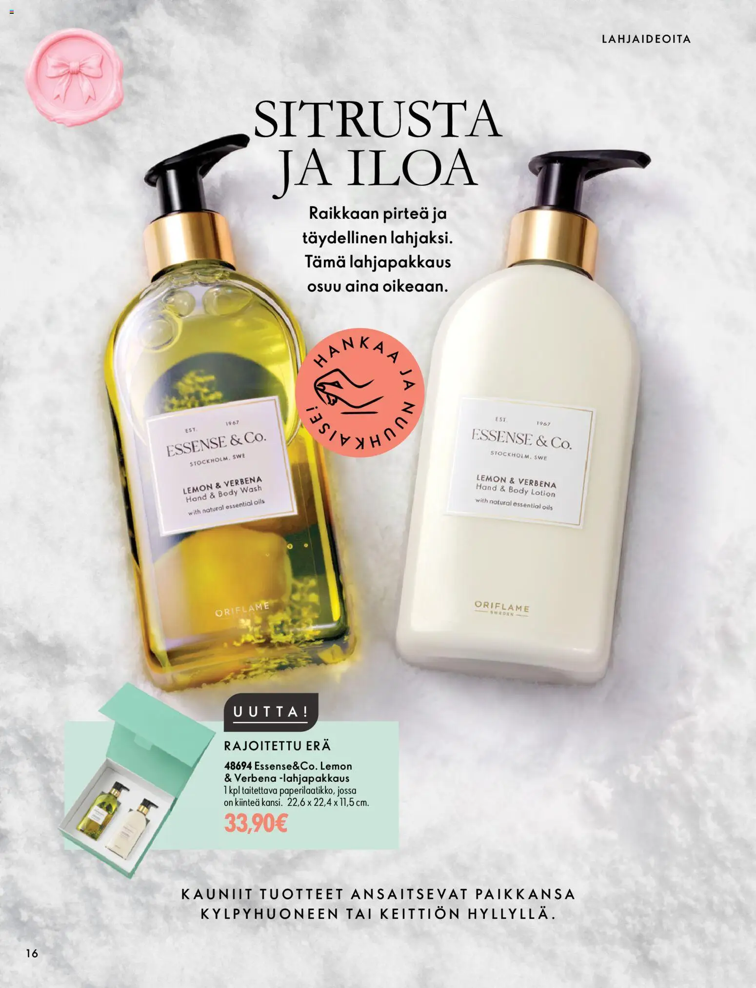 Oriflame tarjoukset – voimassa 18/11/2026 alkaen | Sivu: 16