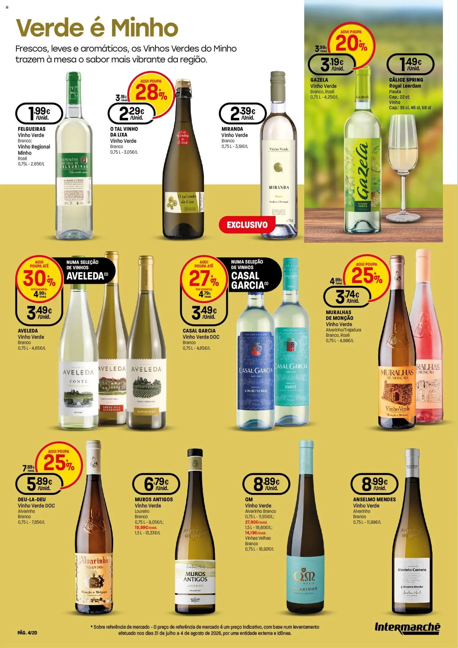 Intermarché folheto Especial Vinhos Contact │ válido de 10/09/2026 | Página: 4