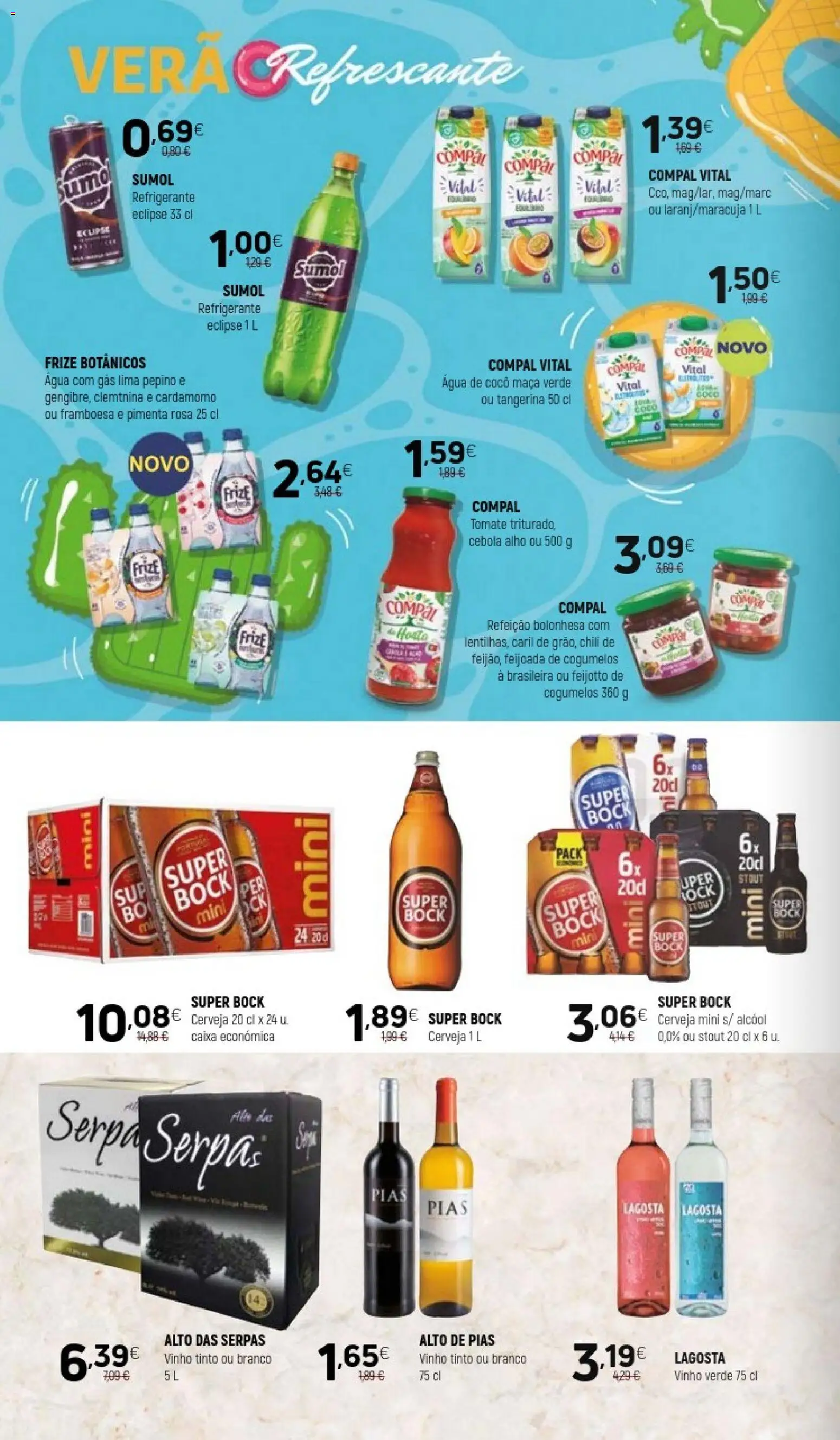 Coviran folheto │ válido de 11/08/2026 | Página: 12 | Produtos: Pimenta, Super bock, Pepino, Caixa