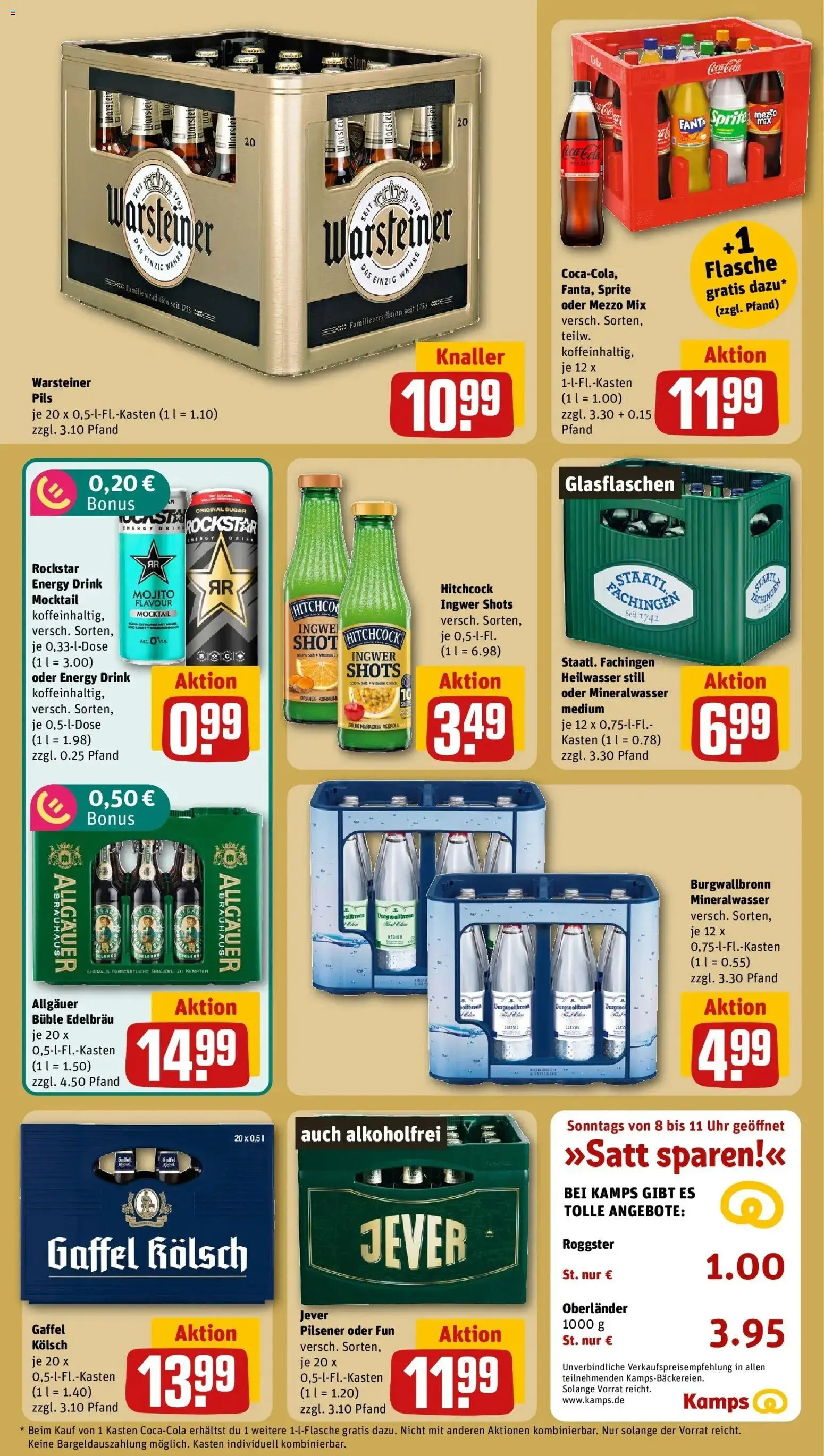 REWE Prospekt ab 12.10.2026 zum Blättern » Angebote | Seite: 20 | Produkte: Rockstar energy, Energy, Rockstar, Jever
