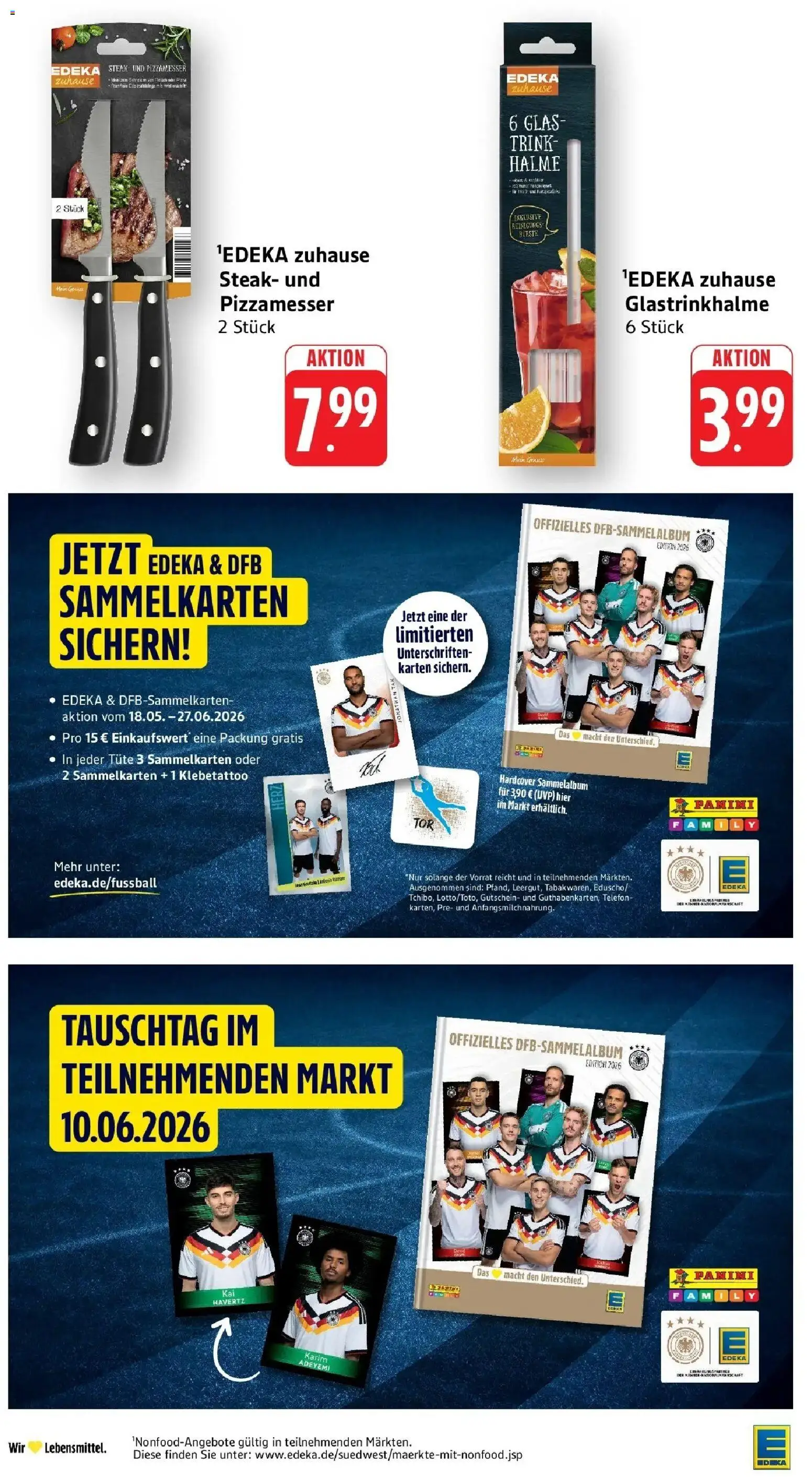 Edeka Prospekt Trier – gültig ab 08.06.2026 | Seite: 41 | Produkte: Steak, Telefon