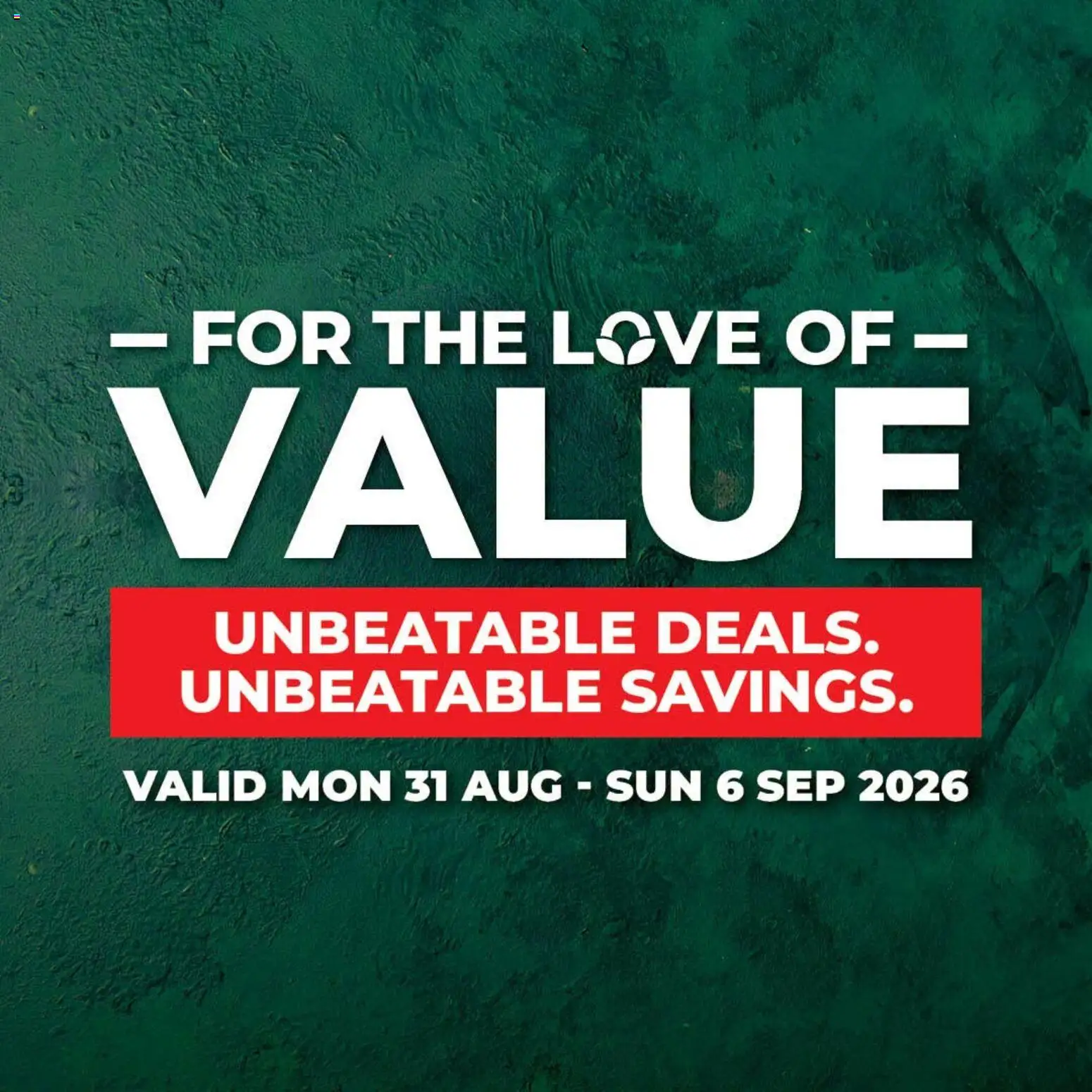 New Food Lover's Market catalogue – valid from 31/08/2026 | Page: 1
