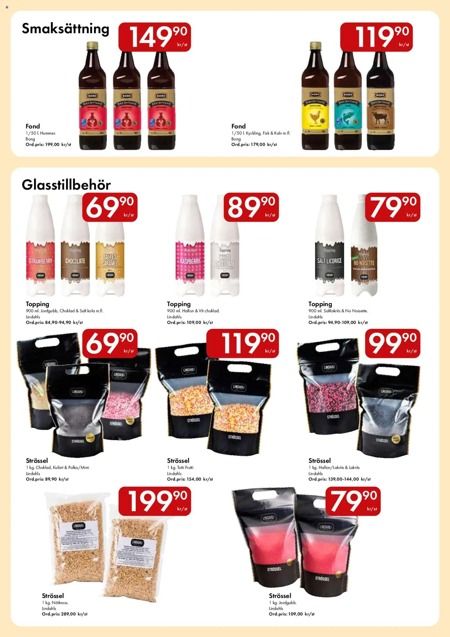 Hypermarkety reklamblad aktuell från 13/07/2026 | Sida: 12 | Produkter: Lakrits, Salt, Tutti frutti, Choklad