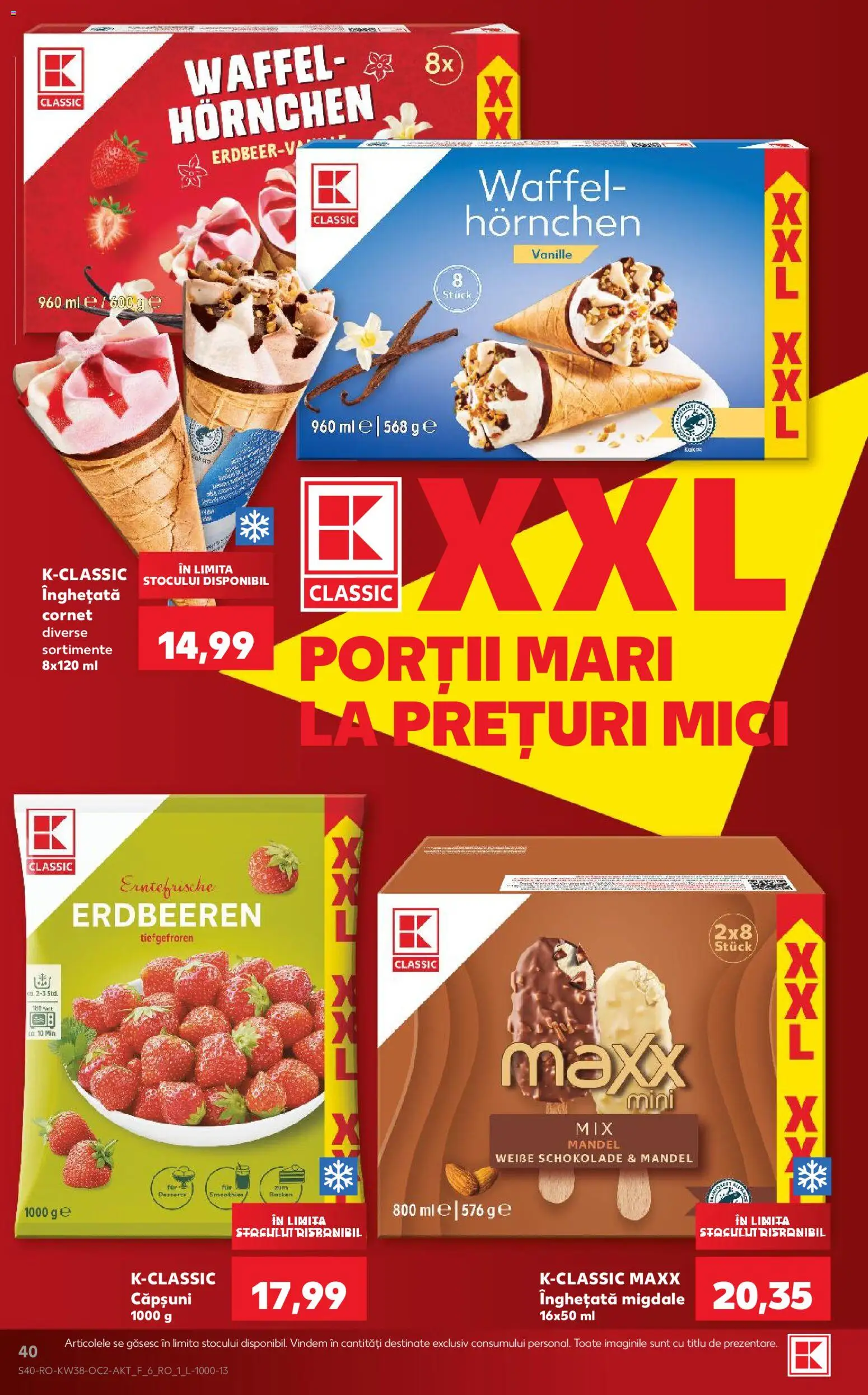 Noul catalog Kaufland – valabil de la 16.09.2026 | Pagină: 40