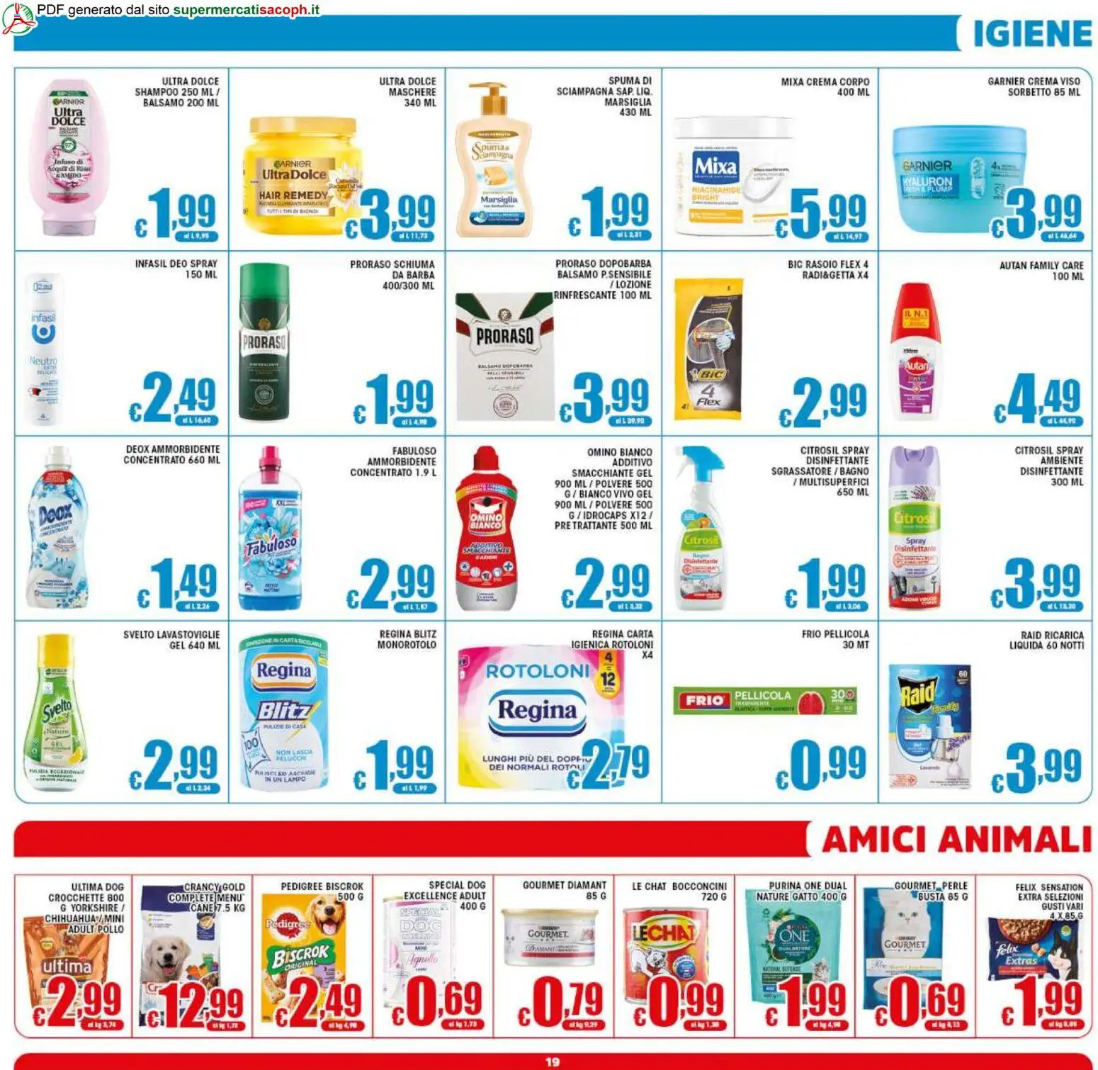 Volantino Sacoph del 01/07/2026 | Pagina: 19