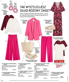 Pogląd oferty "BonPrix Katalog" - ważna od 15.06.2026 | Strona: 18 | Produkty: Top, Sandały, Torba, Róż