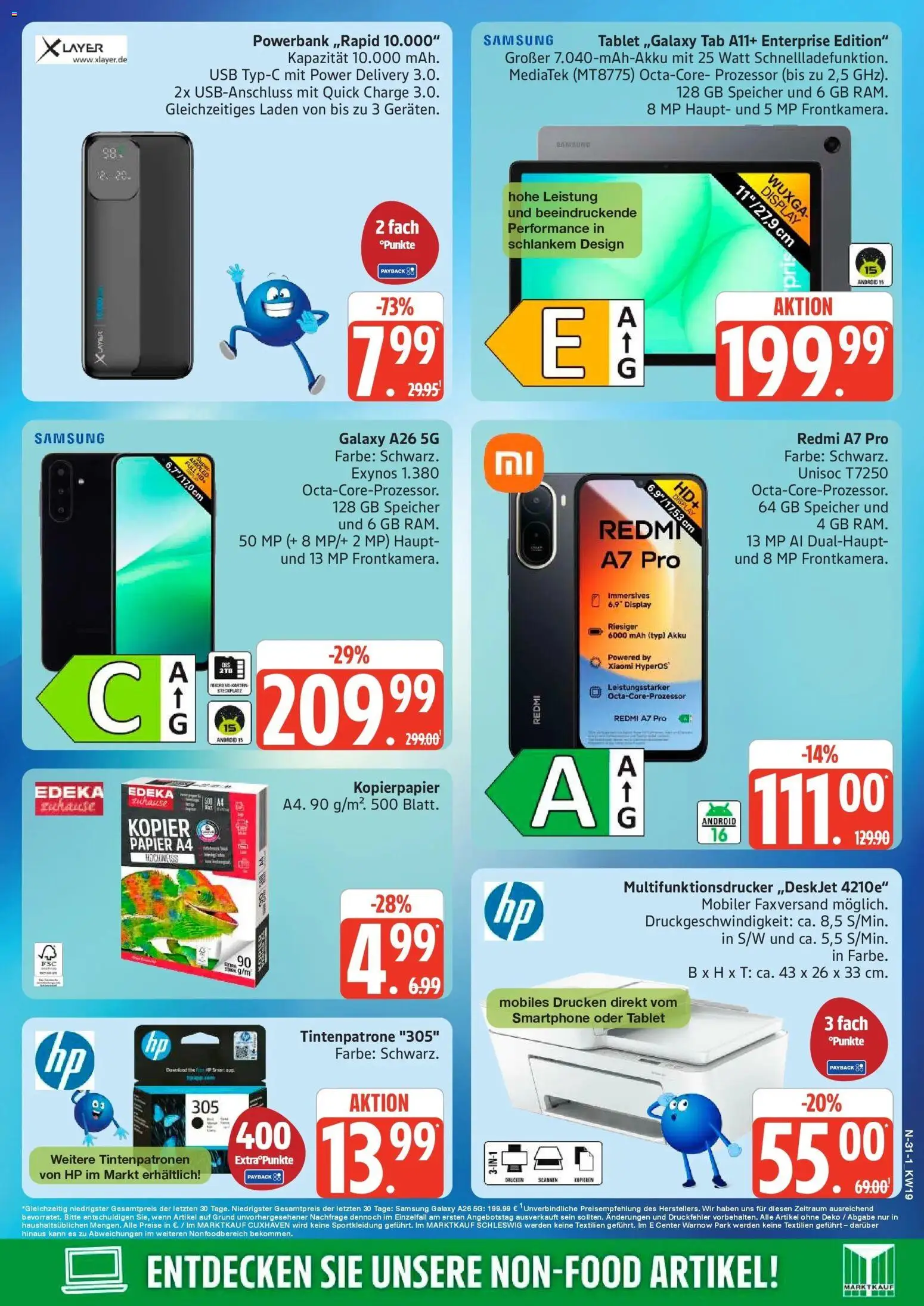 Marktkauf Prospekt Cuxhaven	 – gültig ab 04.05.2026 | Seite: 31 | Produkte: HP, Samsung, Powerbank, Tablet