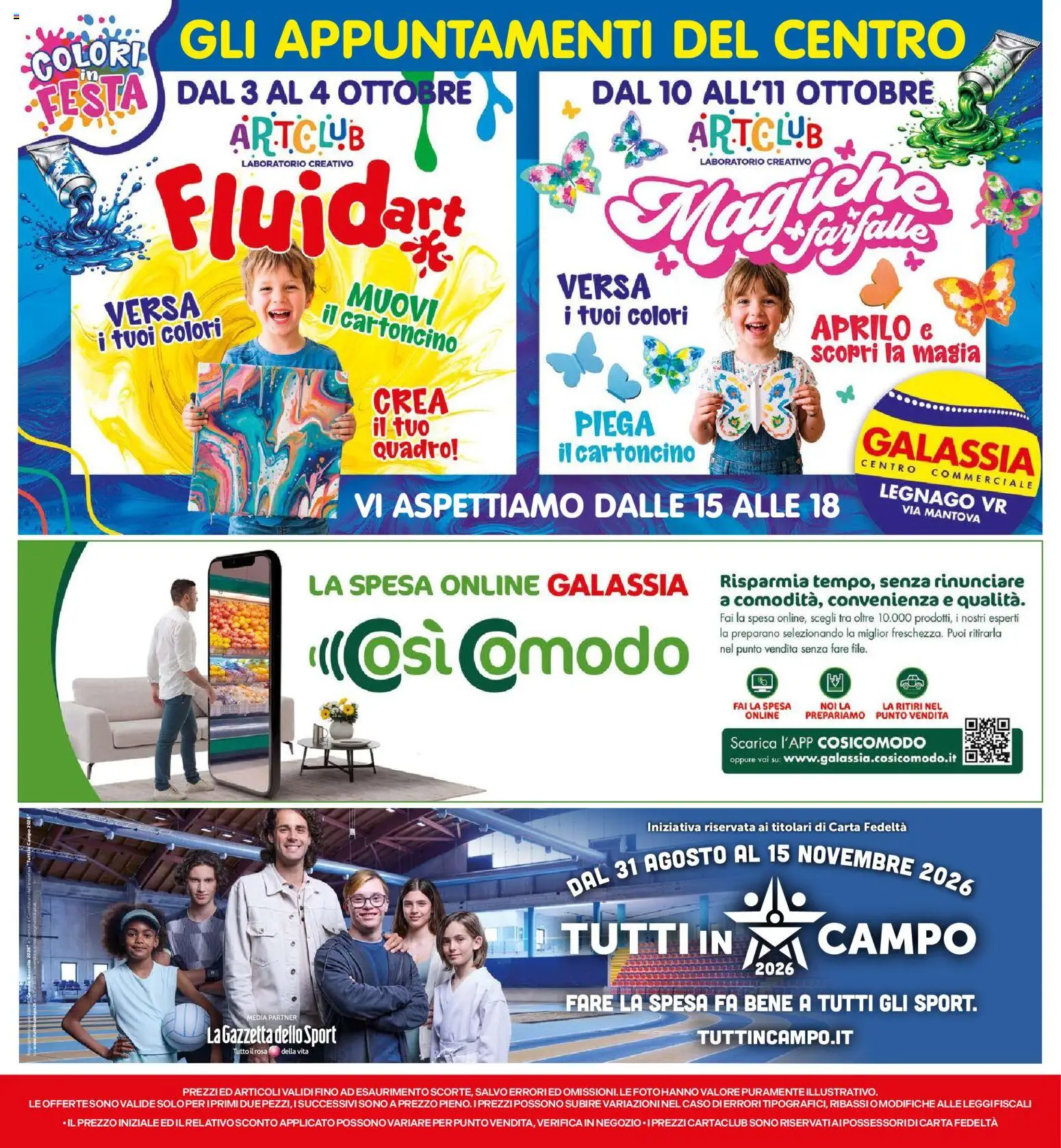 Volantino Galassia del 30/09/2026 | Pagina: 28 | Prodotti: Farfalle