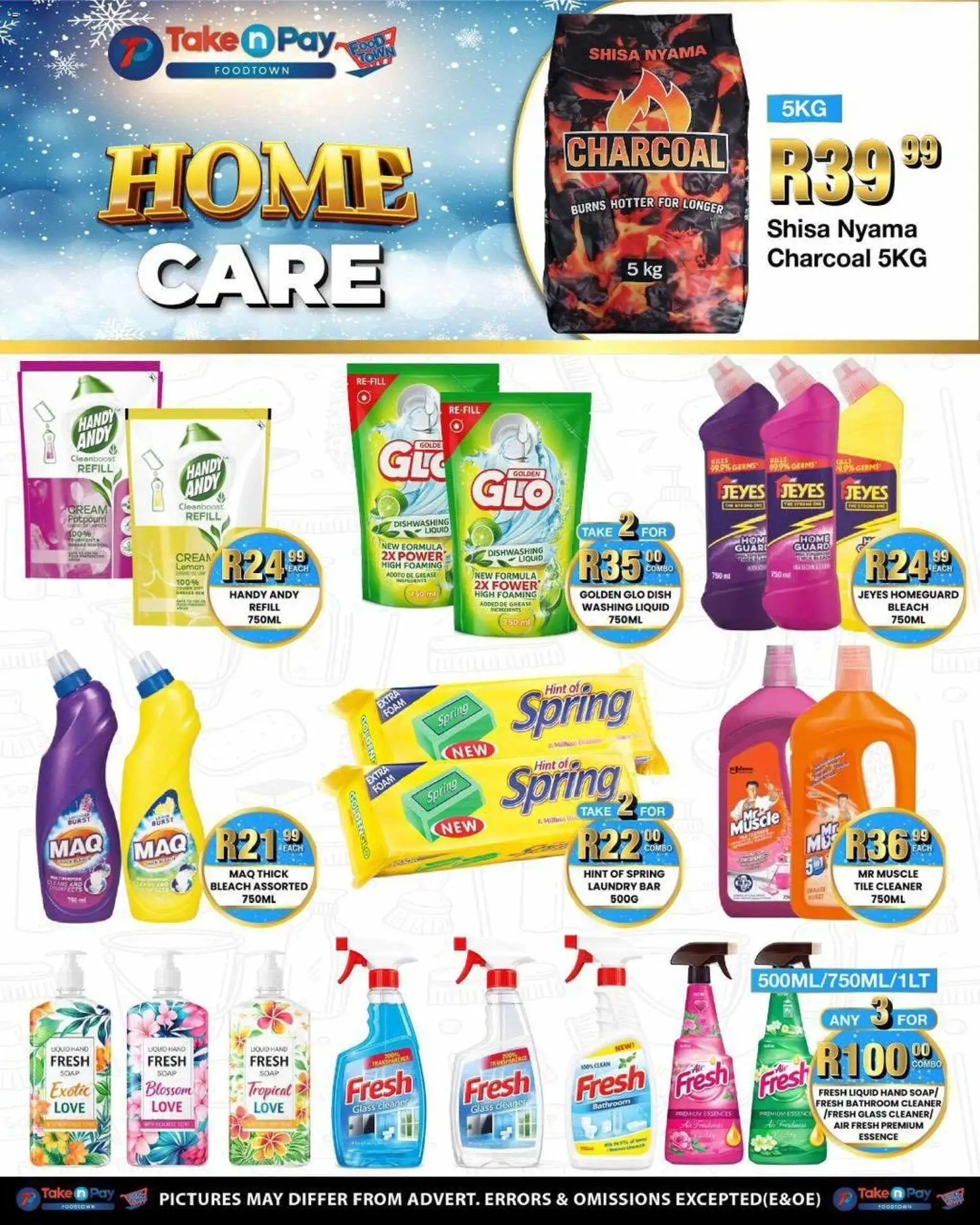 New Take n Pay catalogue – valid from 08.06.2026 | Page: 4 | Products: Bleach, Cream, Foam, Lemon