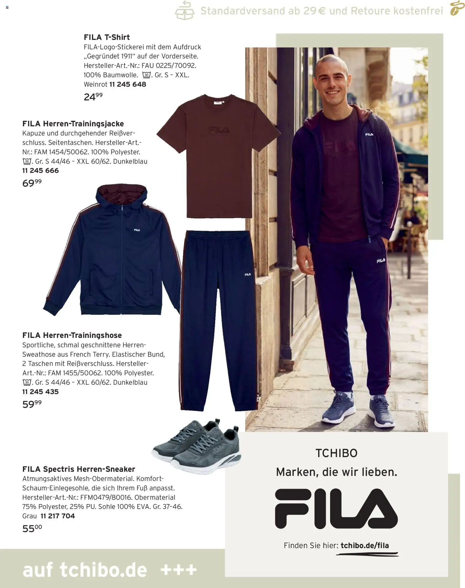 Angebote Tchibo – gültig ab 08.10.2026 | Seite: 125 | Produkte: Sweathose, Taschen