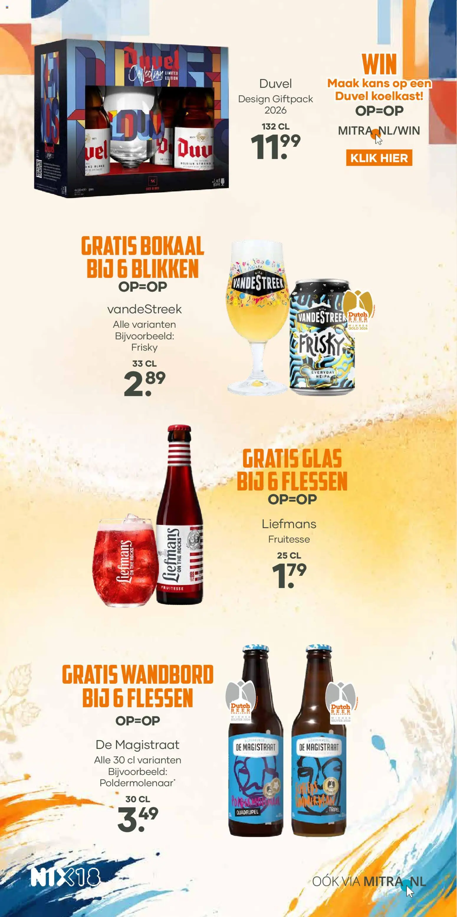 Mitra folder vanaf 07-09-2026 || NIEUWE | Pagina: 16 | Producten: Koelkast, Glas