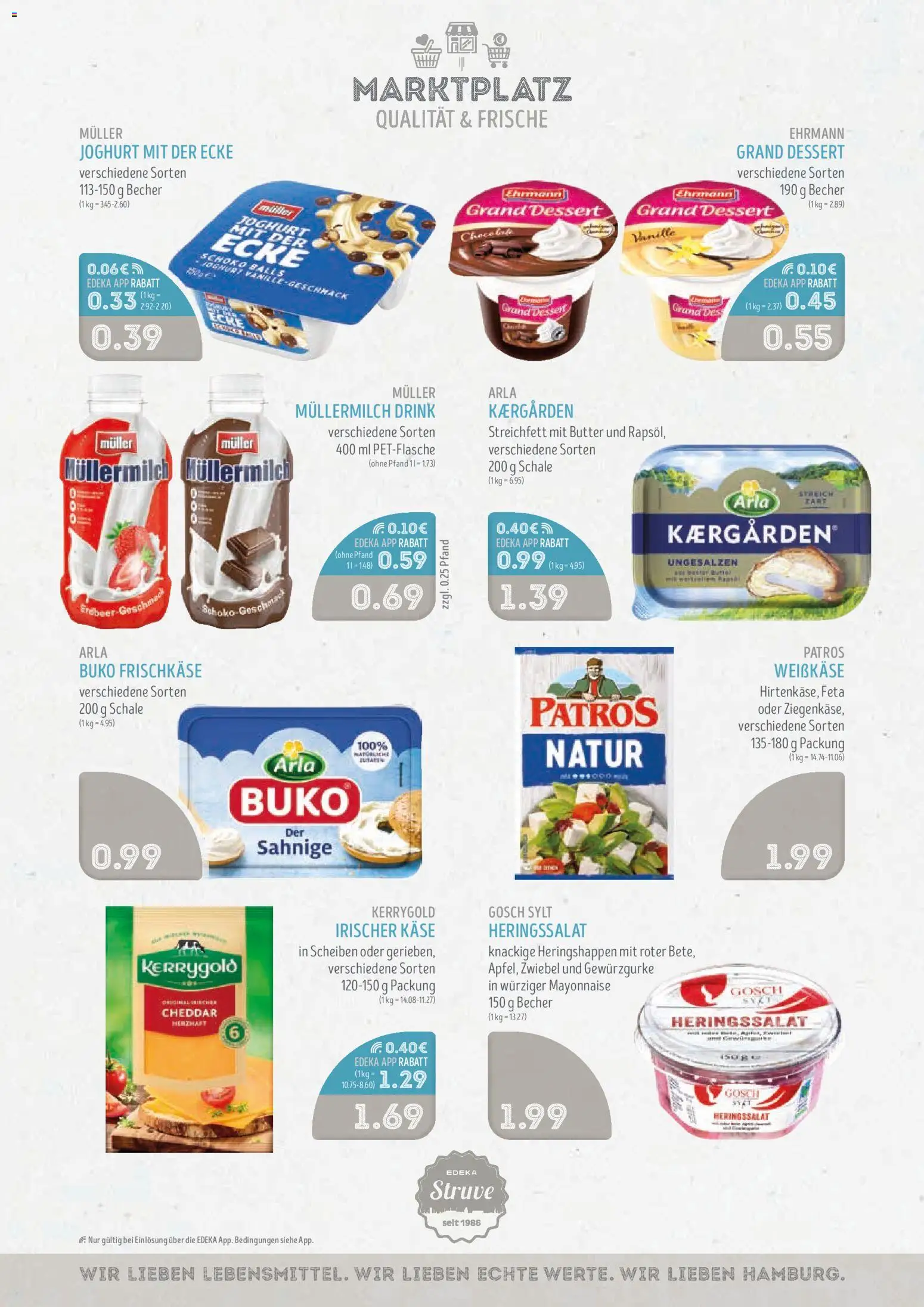 Edeka Struve Prospekt – gültig ab 19.10.2026 | Seite: 6 | Produkte: Feta, Vanille, Mayonnaise, Frischkase