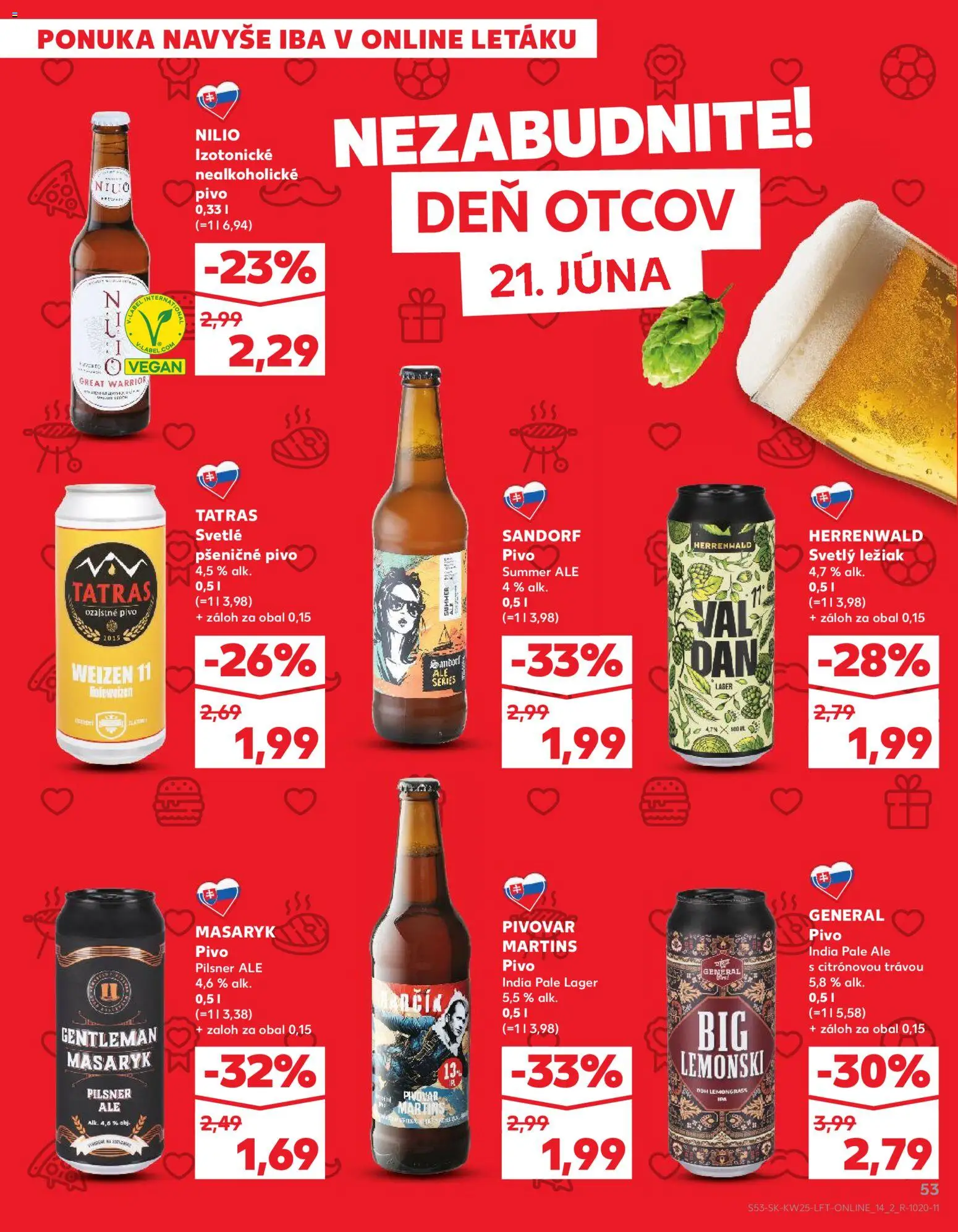 Nové Kaufland akcie – leták je platný od 18.06.2026 | Strana: 53