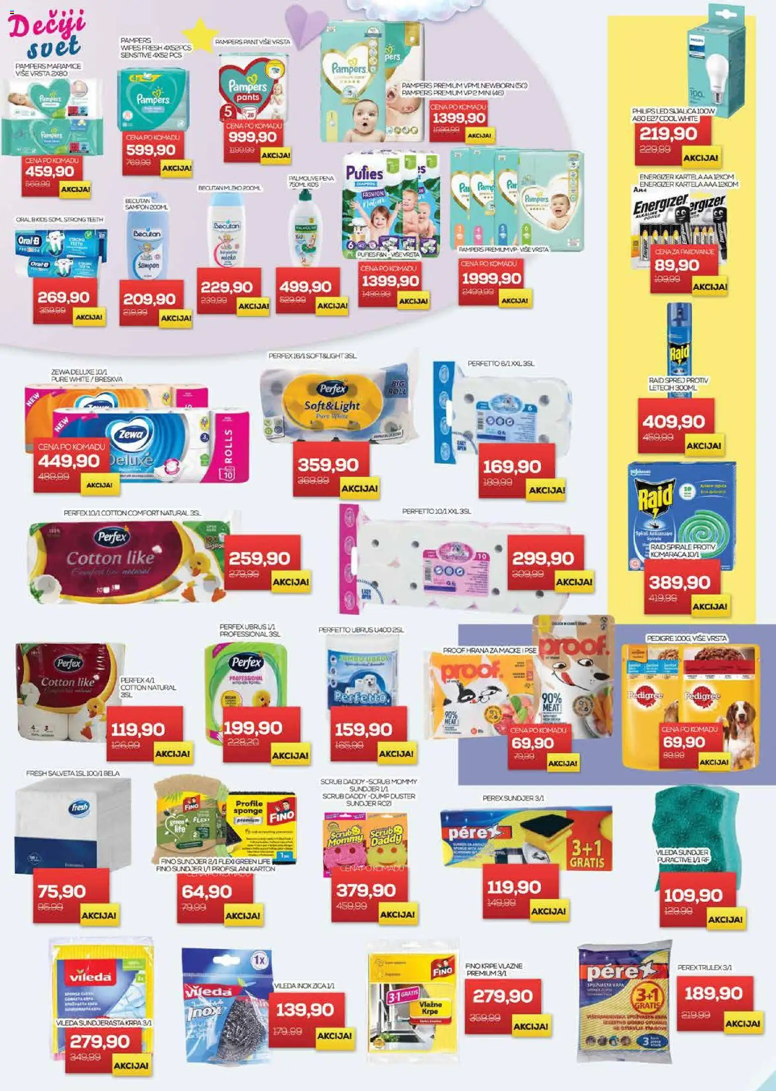 Medius katalog - važi od 08.09.2026 | Strana: 23 | Proizvode: Maramice, Pampers, Palmolive, Vileda