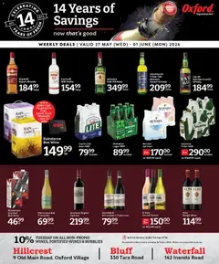 Oxford Freshmarket specials catalogue – valid from 27.05.2026