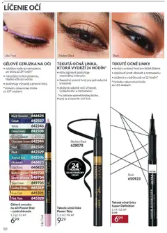 Avon leták platný od 01.09.2026 | Strana: 50 | Produkty: Očná linka, Ceruzka na oči, Ceruzka