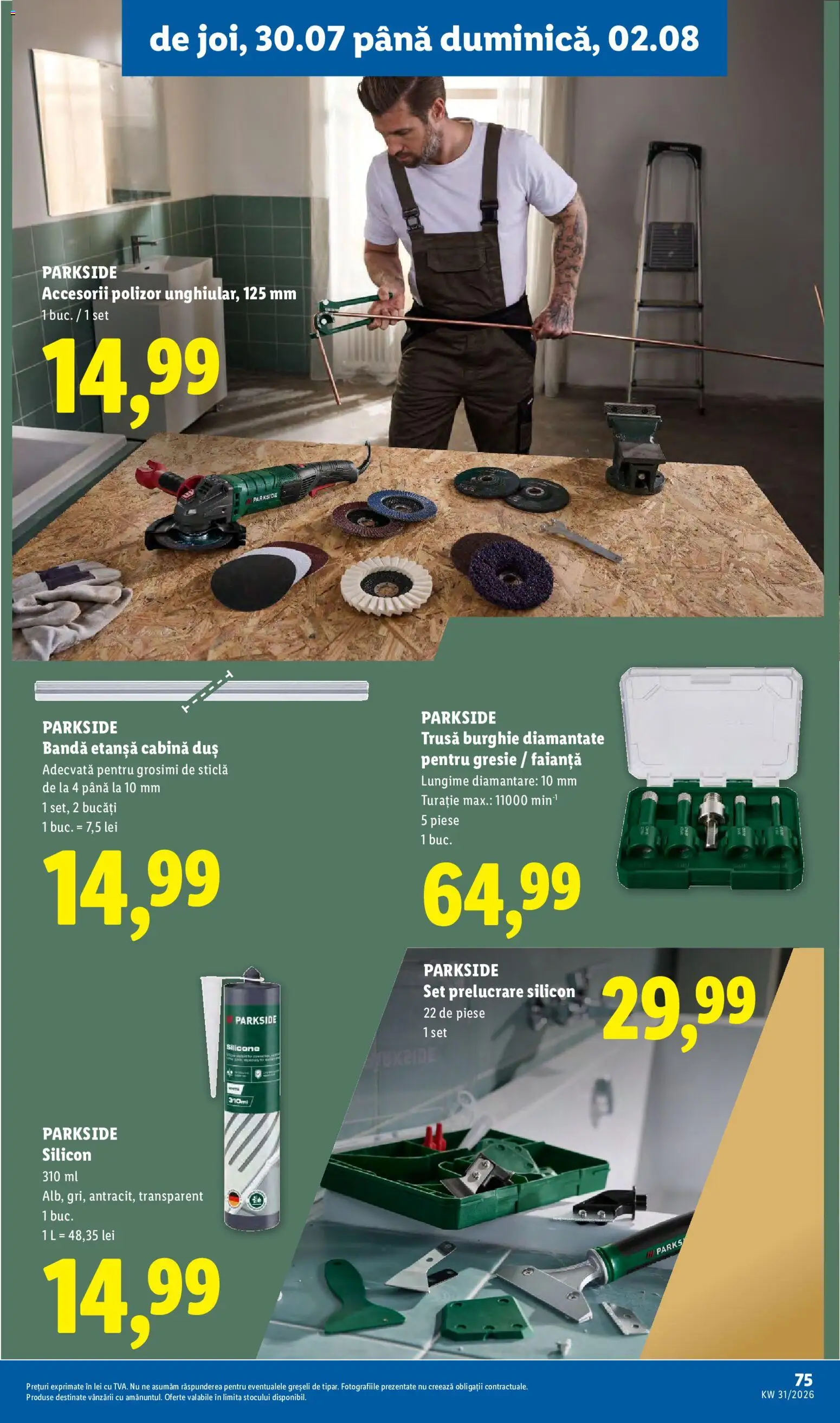 Noul catalog Lidl – valabil de la 27.07.2026 | Pagină: 75