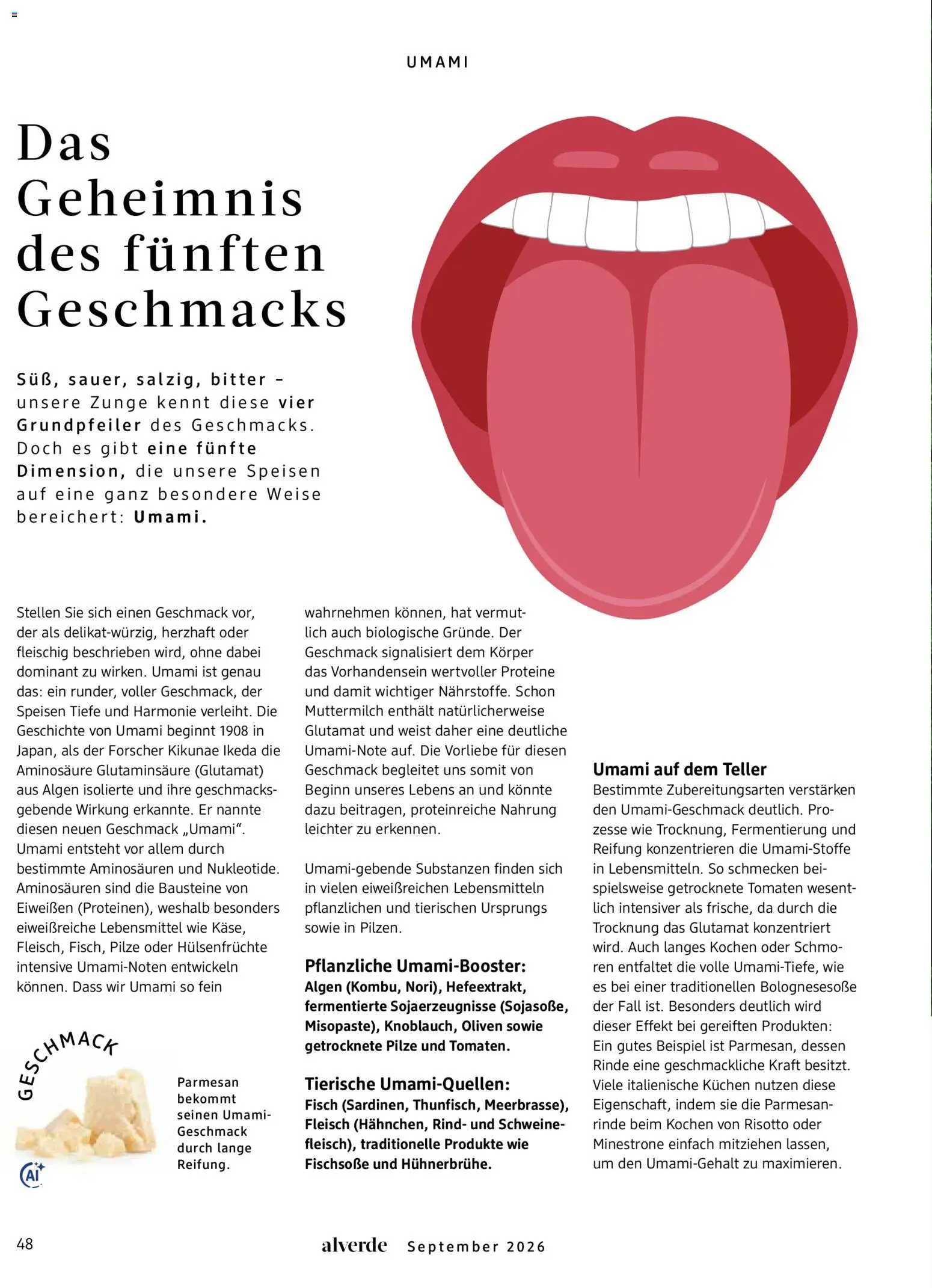 dm drogerie Prospekt – gültig ab 01.09.2026 | Seite: 48 | Produkte: Tomaten, Fisch, Kuchen, Fleisch