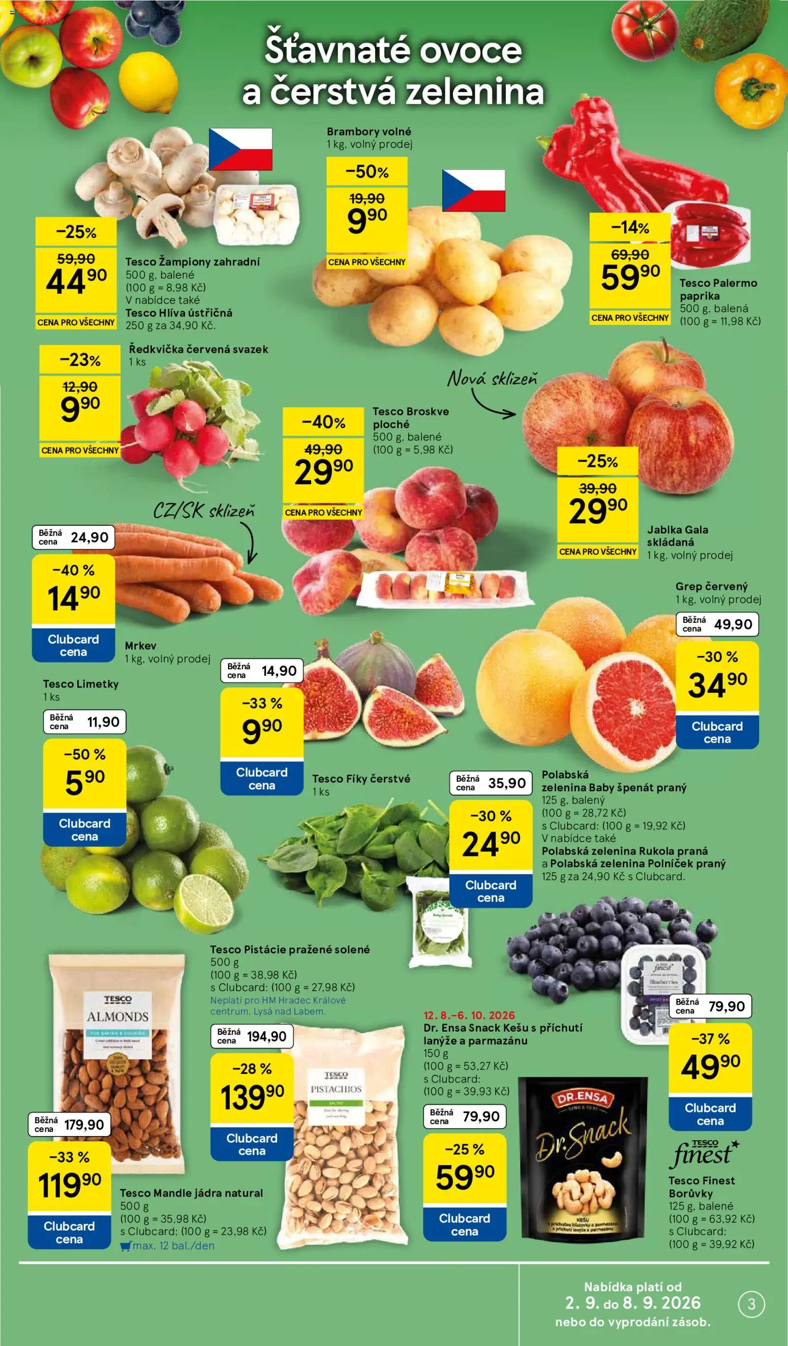 Tesco leták - Hypermarket od 02.09.2026 | Strana: 3