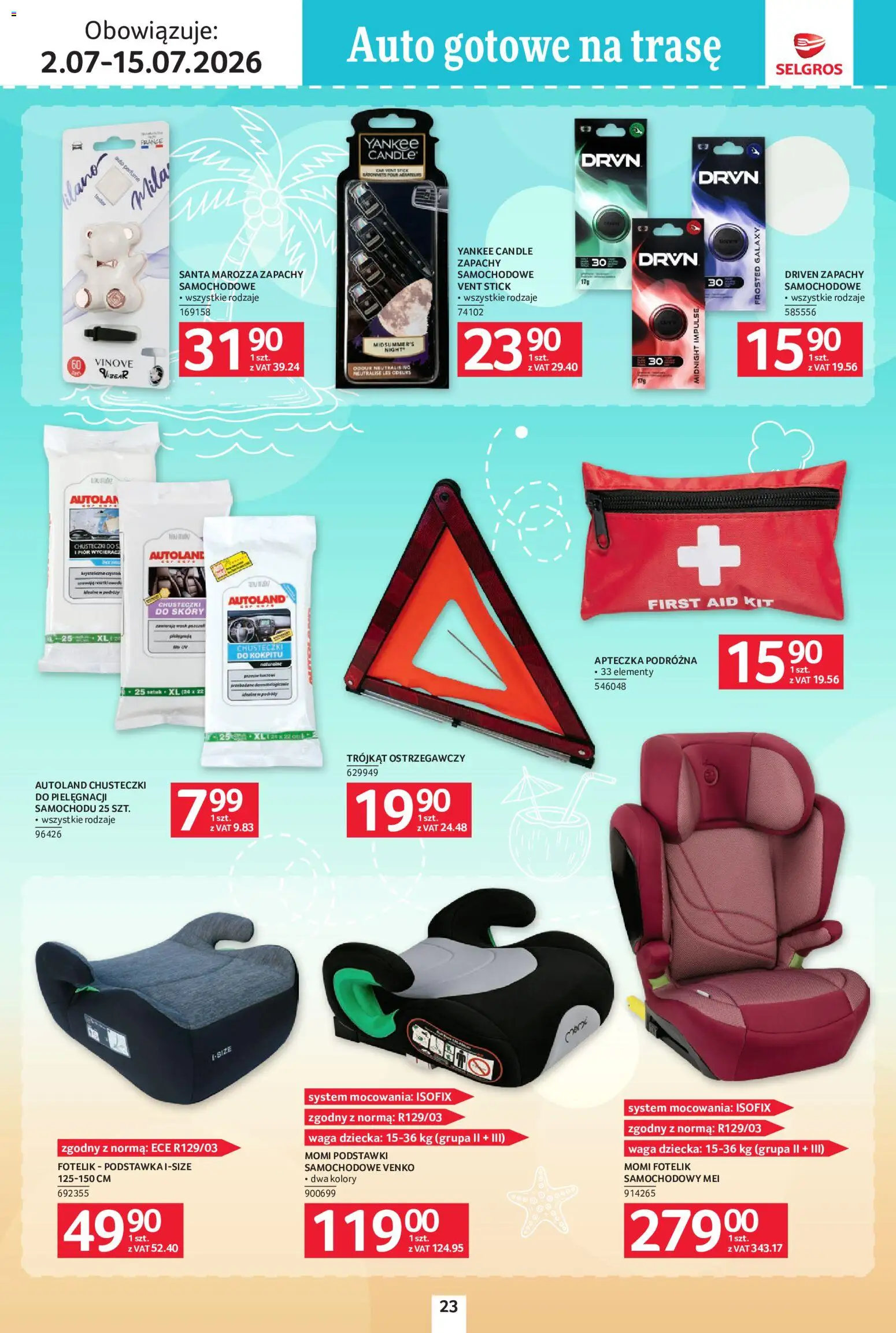 Selgros cash&carry gazetka - Urlop od 02.07.2026 | Strona: 23 | Produkty: Waga