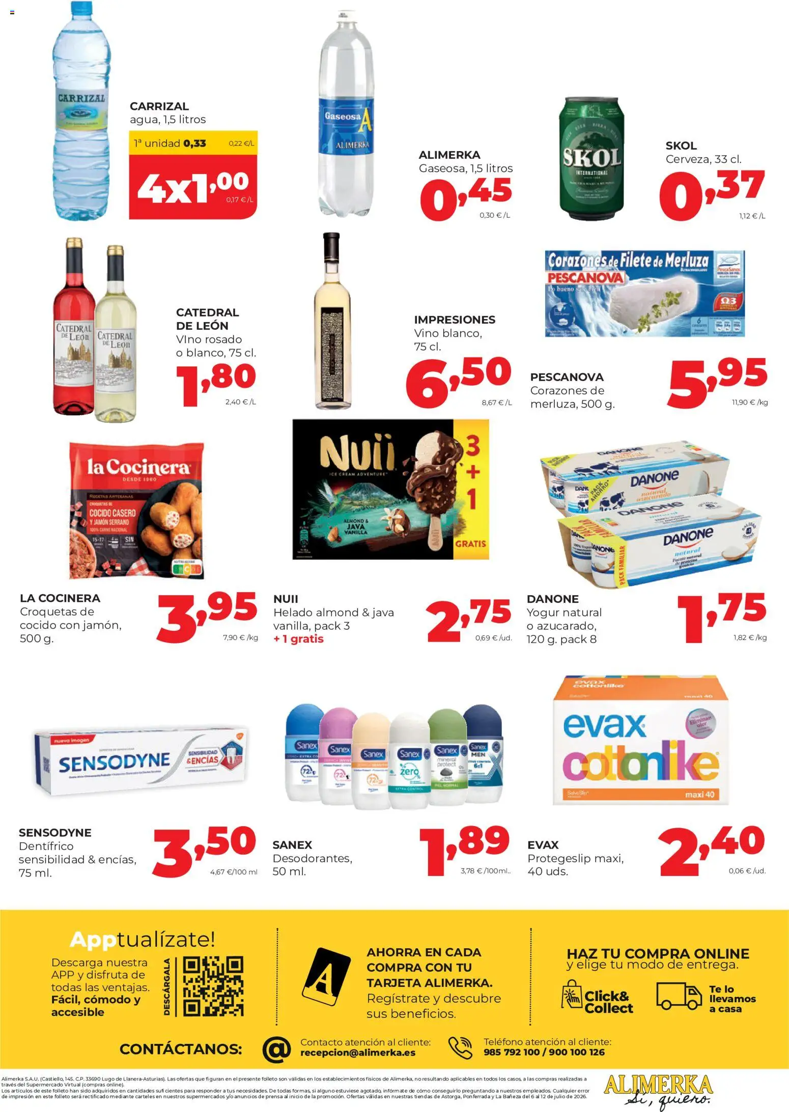 Alimerka Astorga, Ponferrada, La Bañeza │ válido desde el 06/07/2026 | Página: 4