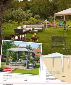 Náhled letáku Bauhaus katalog Záhradní nábytek od 08.04.2026 | Strana: 82 | Produkty: Tašky, Altán, Stan, Párty stan
