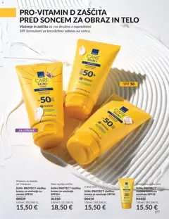 Avon katalog akcije – veljaven od 01.05.2026 | Stran: 177 | Izdelki: Krema, Krema za soncenje, Zaščita pred soncem