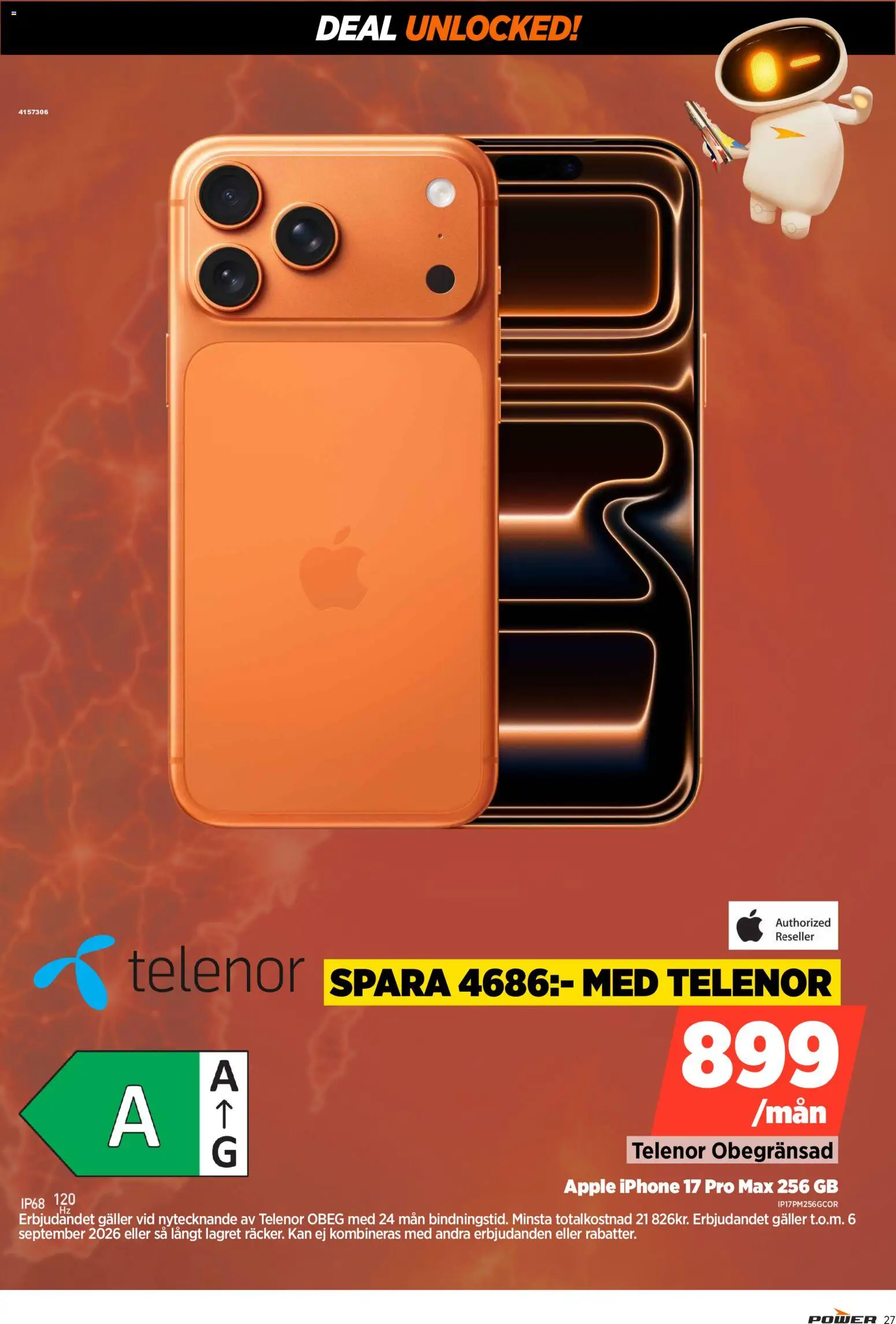 Power reklamblad aktuell från 31/08/2026 | Sida: 27 | Produkter: Galler, Äpple