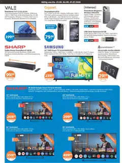 V-Markt Angebote ab 25.06.2026 gültig | Seite: 17 | Produkte: Smart TV, Netzteil, Smartphone, Powerbank