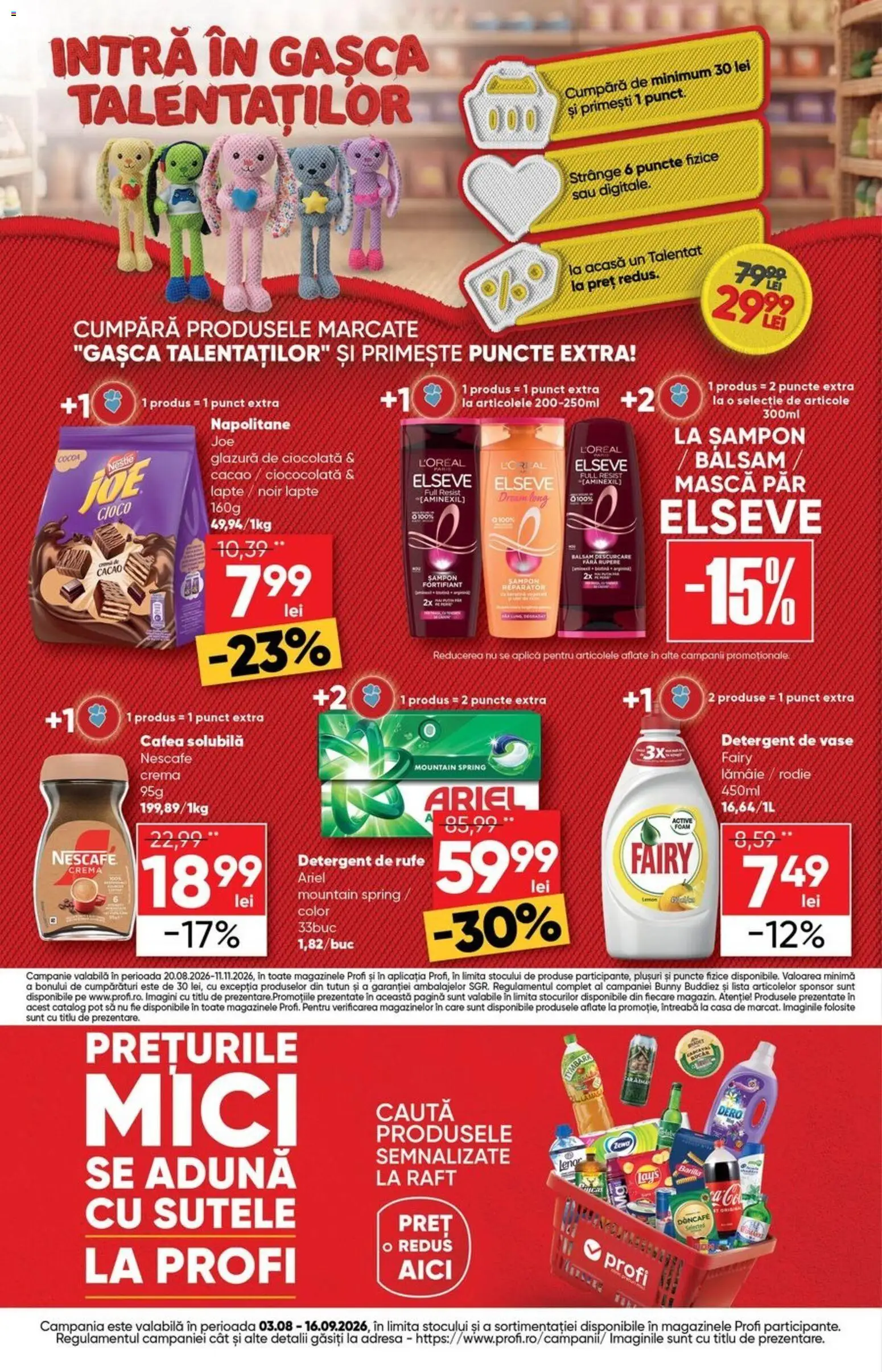 Noul catalog Profi – valabil de la 10.09.2026 | Pagină: 12 | Produse: Detergent de vase, Barilla, Cacao, Lămâie