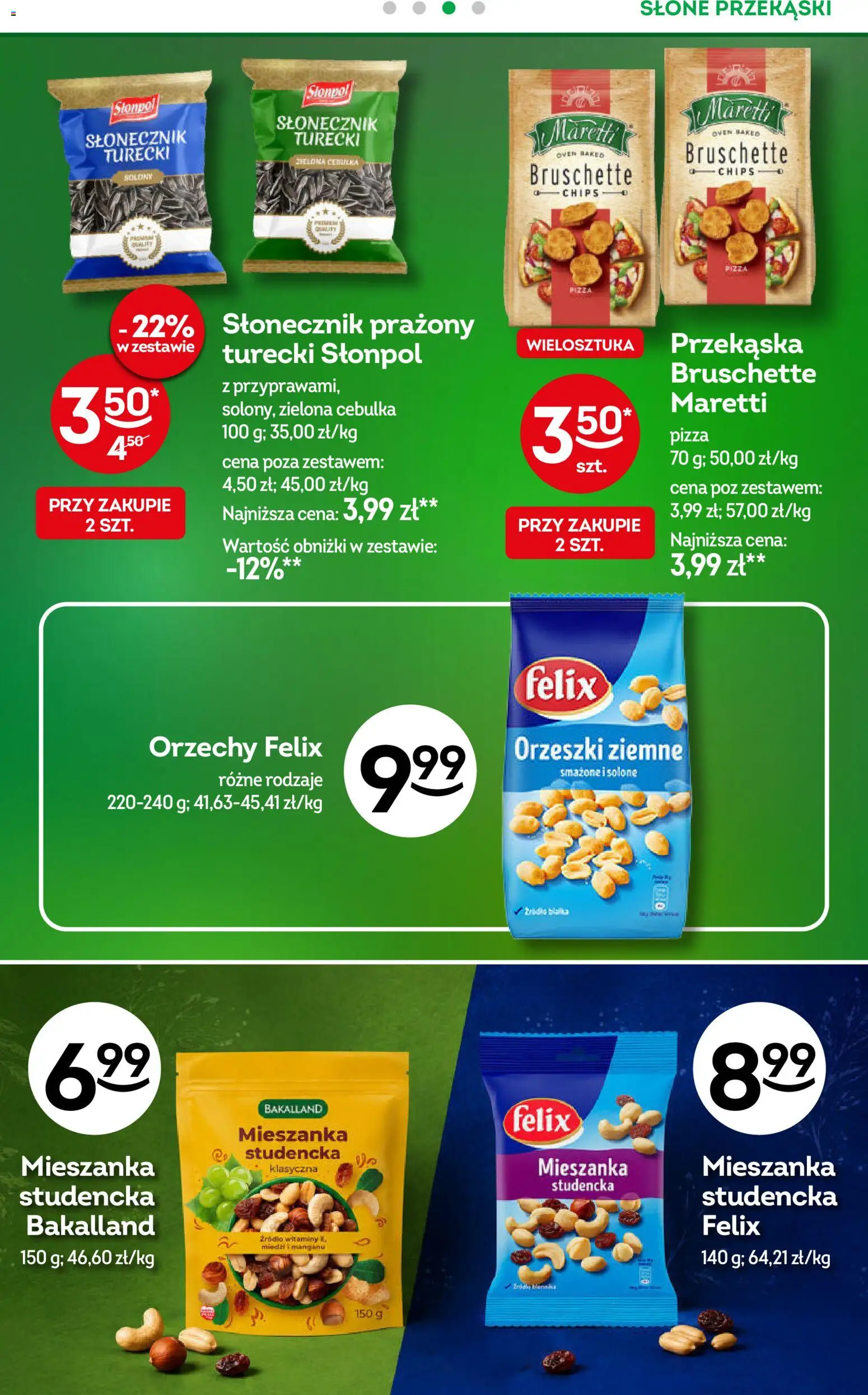 Żabka gazetka od 29.07.2026 | Strona: 32 | Produkty: Przekąski, Słonecznik, Pizza, Słonecznik prażony
