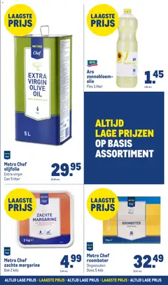 Makro folder - Laagste prijs - Voorbeeld van een folder van Makro, geldig van 02.05.2026 | Pagina: 29 | Producten: Olie, Fles, Olijfolie, Roomboter