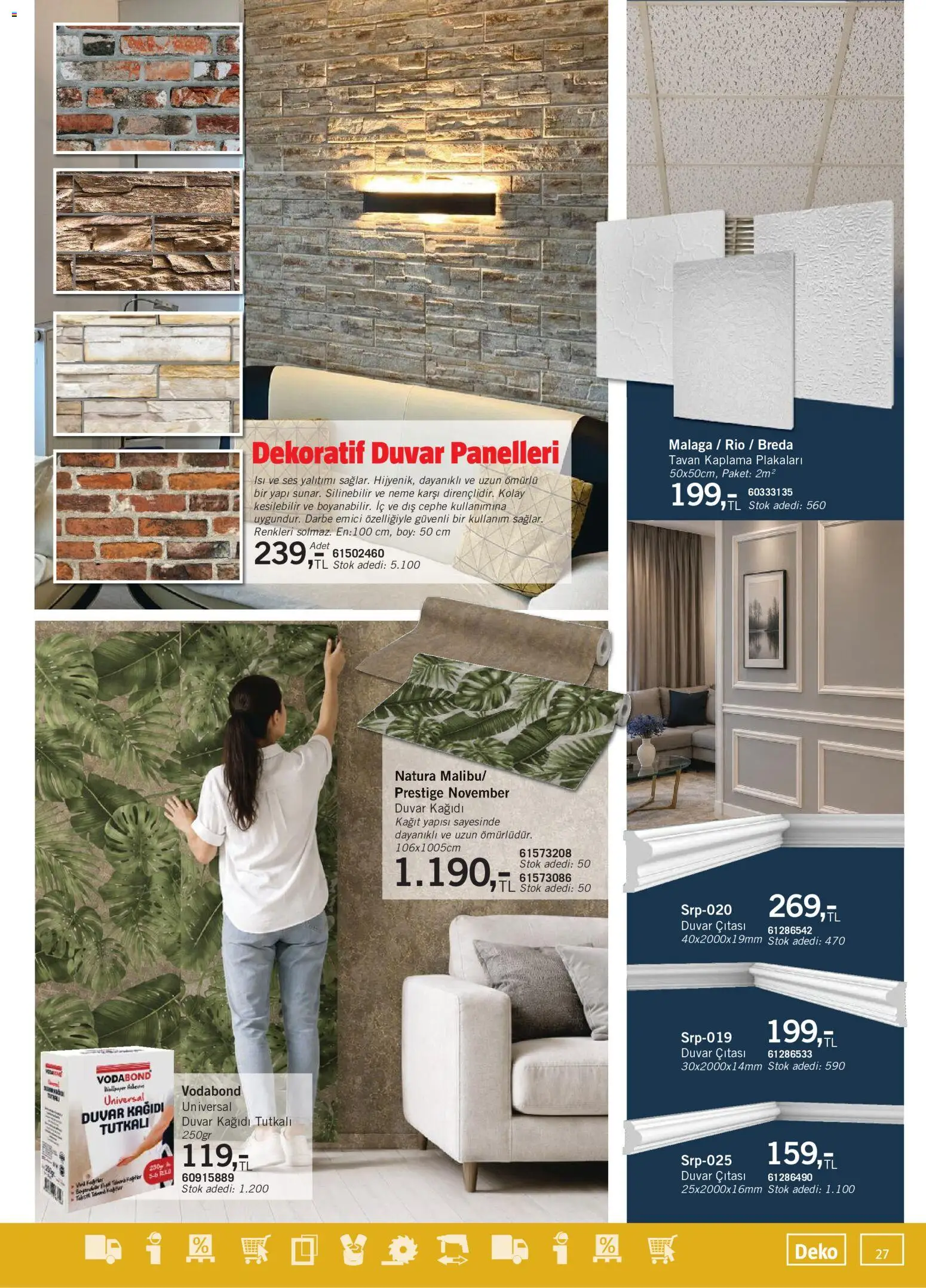 Bauhaus Katalog - 04 Temmuz 2026 tarihinden itibaren geçerlidir | Sayfa: 27 | Ürünler: Ses
