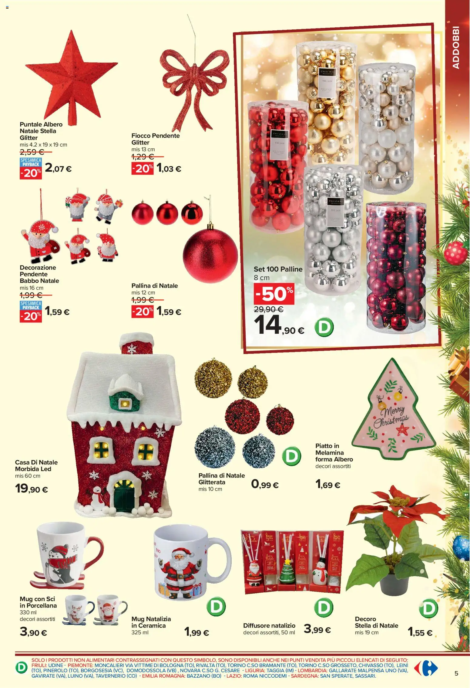 Volantino Carrefour del 02/11/2026 | Pagina: 5 | Prodotti: Piatto, Decorazione