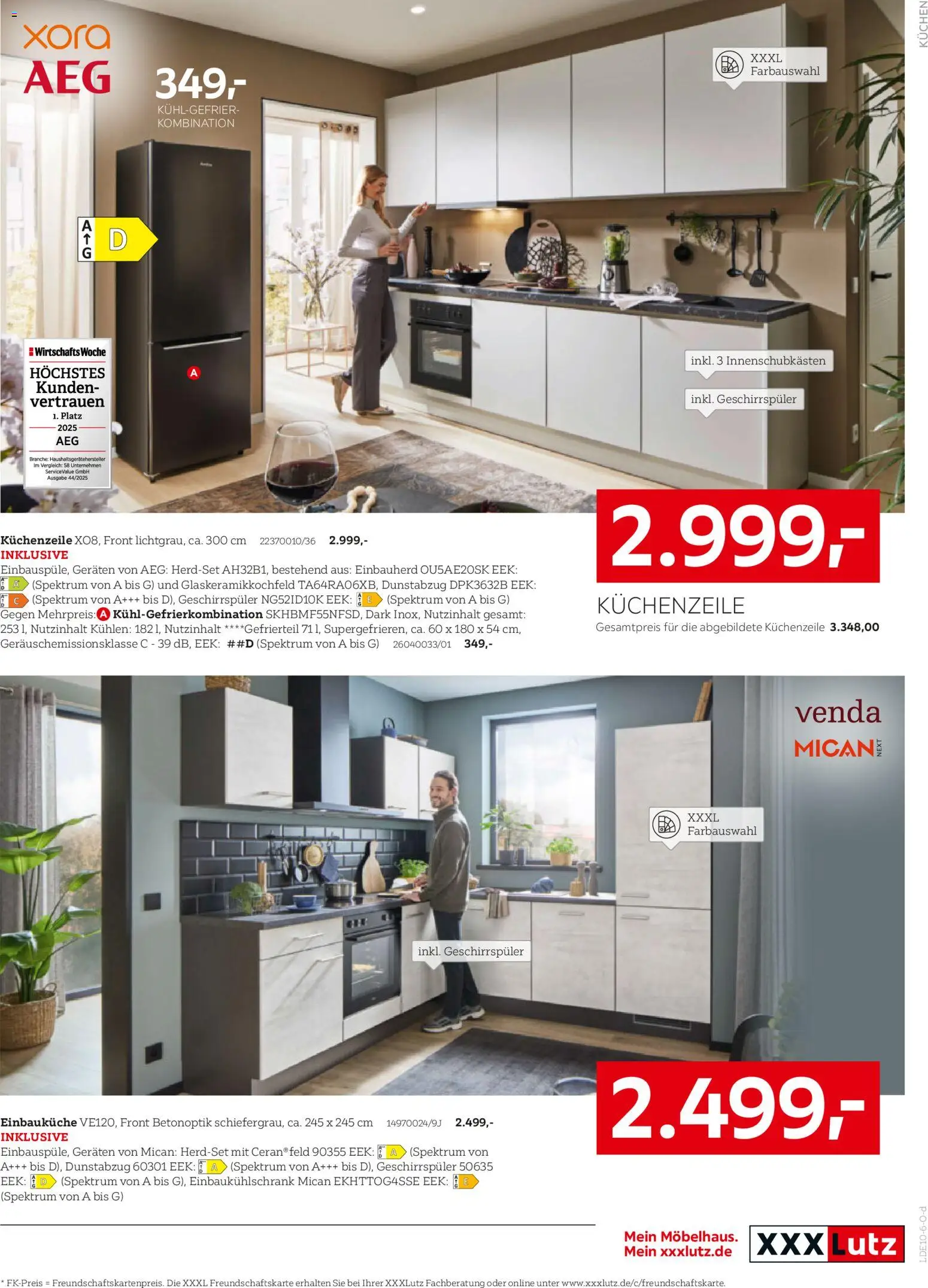 XXXLutz Nr. 1 beim Preis – gültig ab 17.10.2026 | Seite: 23 | Produkte: Schrank, Waschtisch, Spiegelschrank, Midischrank