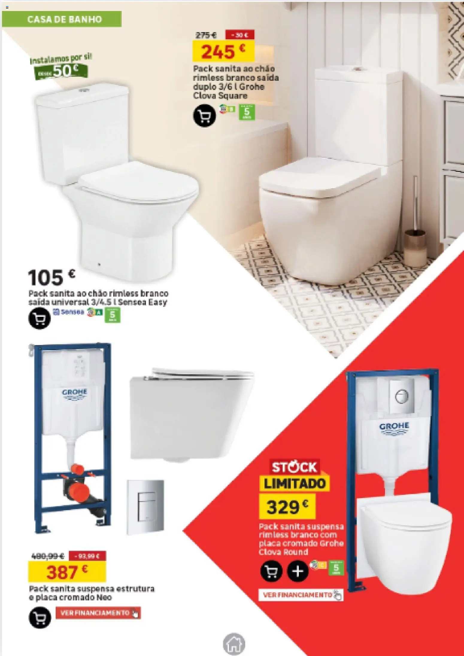 Leroy Merlin Arquipélago dos Açores │ válido de 30.04.2026 | Página: 4 | Produtos: Casa de banho, Banho