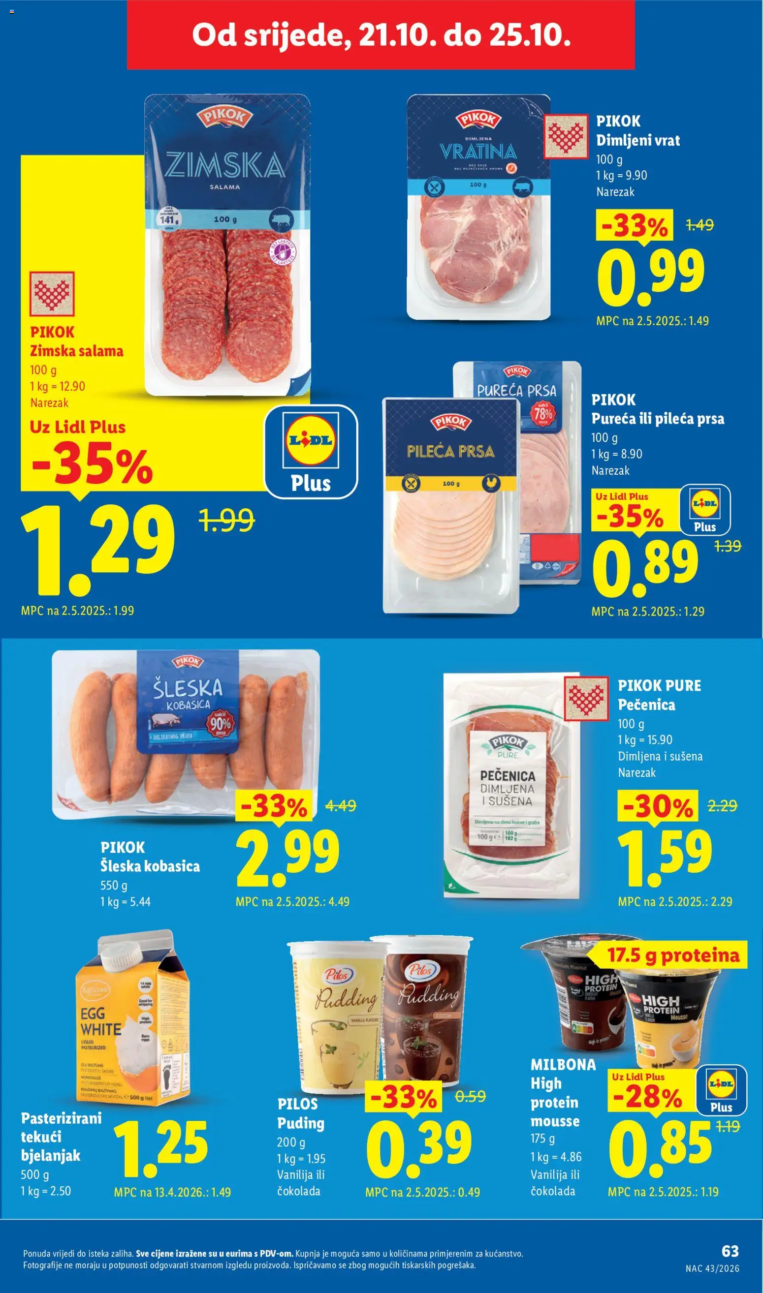 Lidl katalog | vrijedi od 19.10.2026 | Stranica: 63