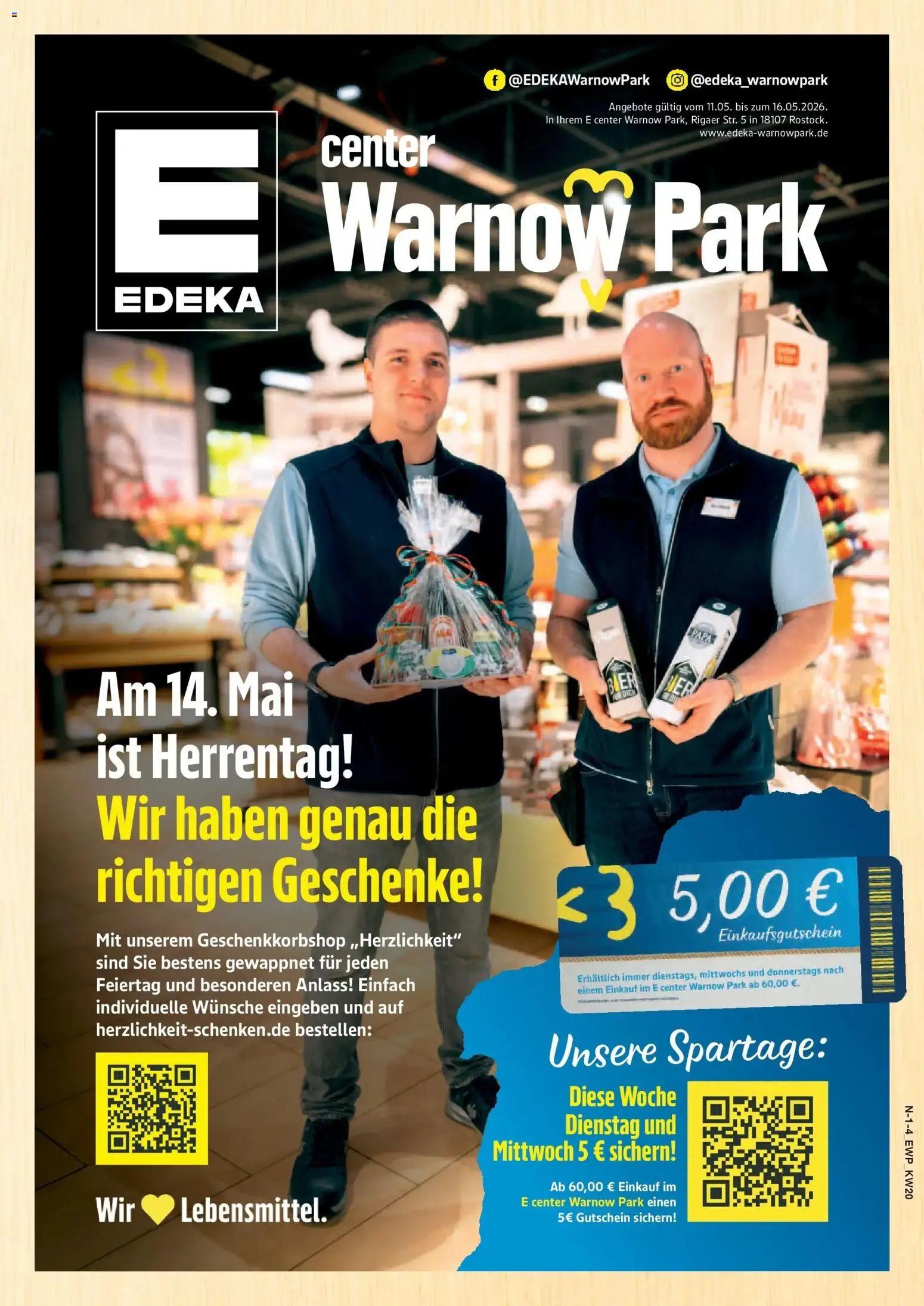 Marktkauf Prospekt Rostock	 – gültig ab 10.05.2026 | Seite: 1