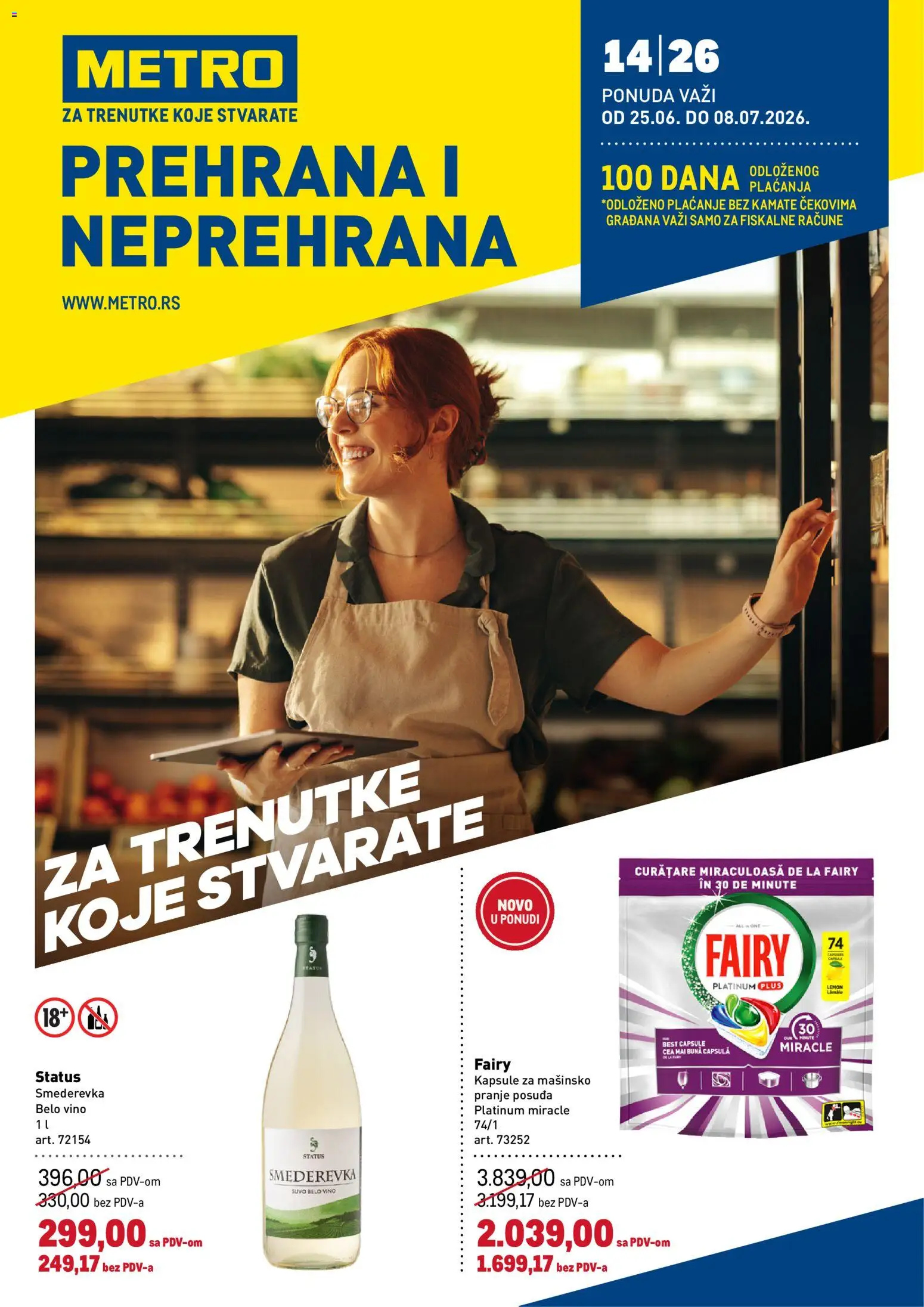 Metro katalog - važi od 25.06.2026 | Strana: 1