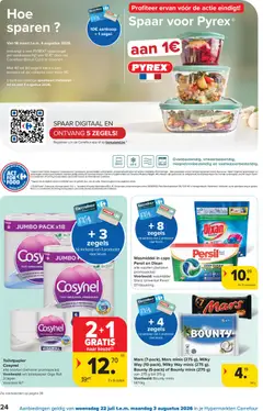 Carrefour folder week 30 - Voorbeeld van een folder van Carrefour, geldig van 22/07/2026 | Pagina: 24
