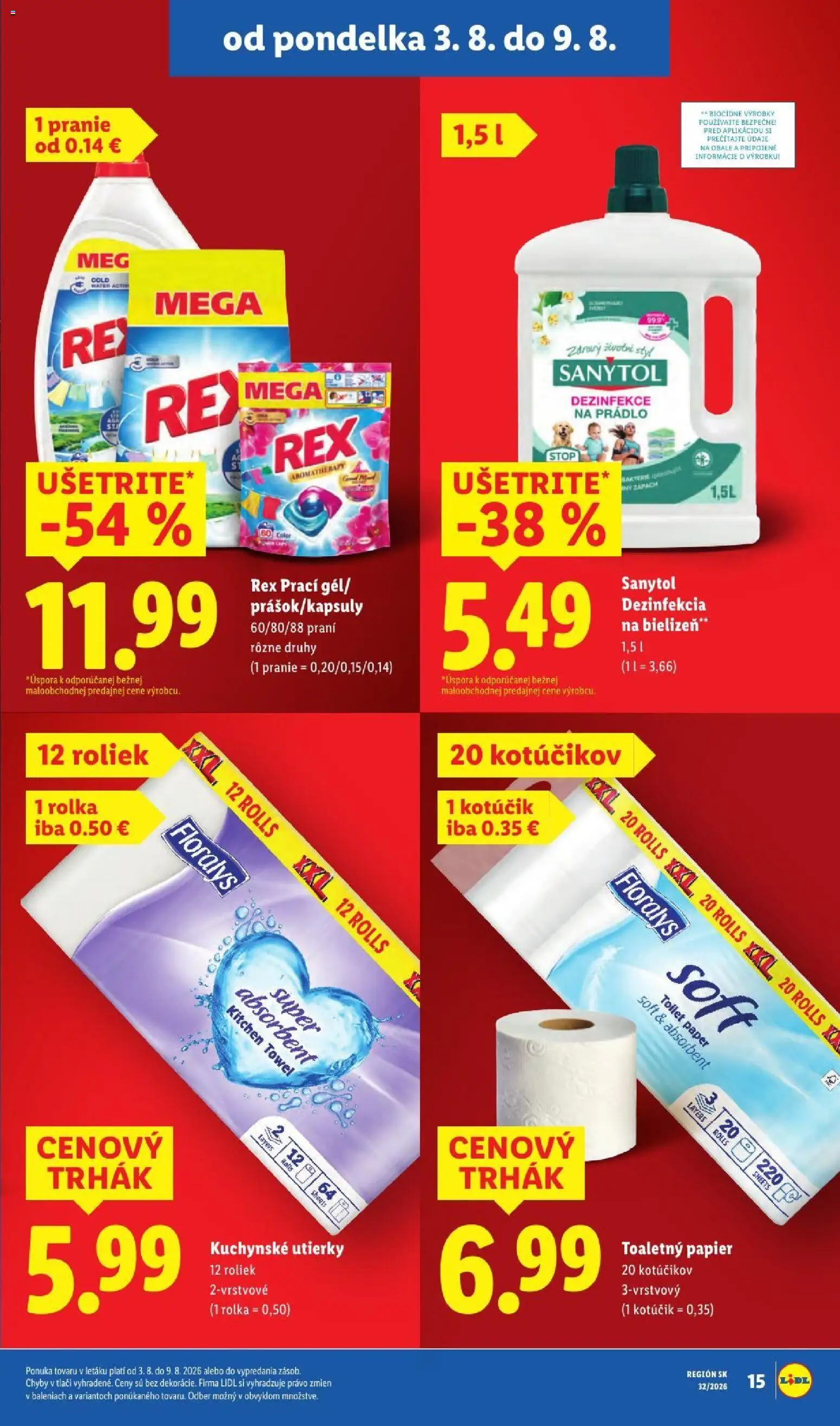 Nové Lidl akcie – leták je platný od 03.08.2026 | Strana: 23