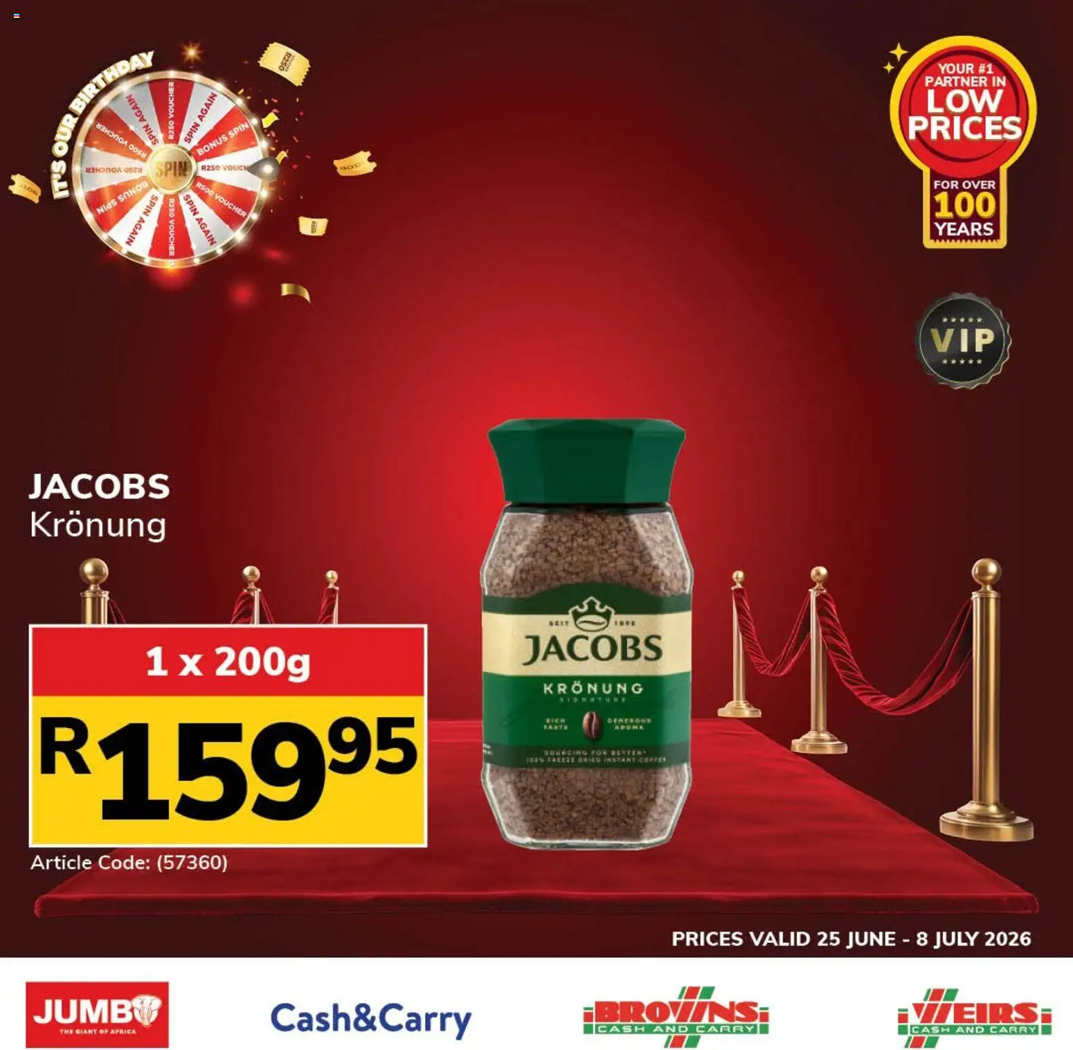 Jumbo Jumbo Wholesale Birthday Pantry Supermarkets Deals June 2026 — page 2 of 8