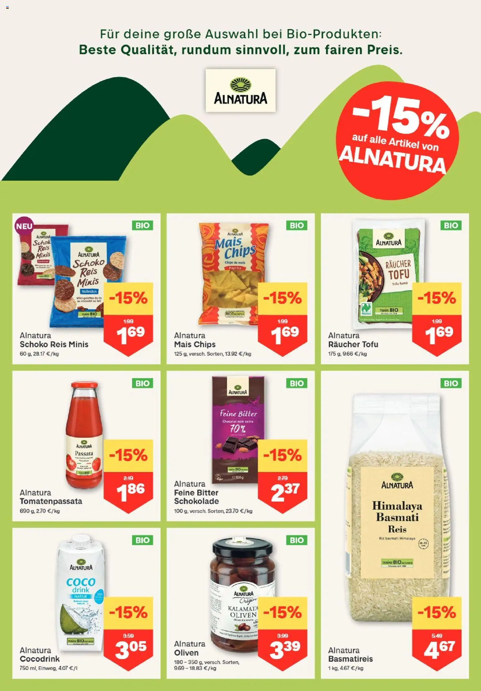 MPREIS Altenmarkt im Pongau gültig ab 29.10.2026 | Seite: 11 | Produkte: Chips, Vollmilch, Tofu, Reis