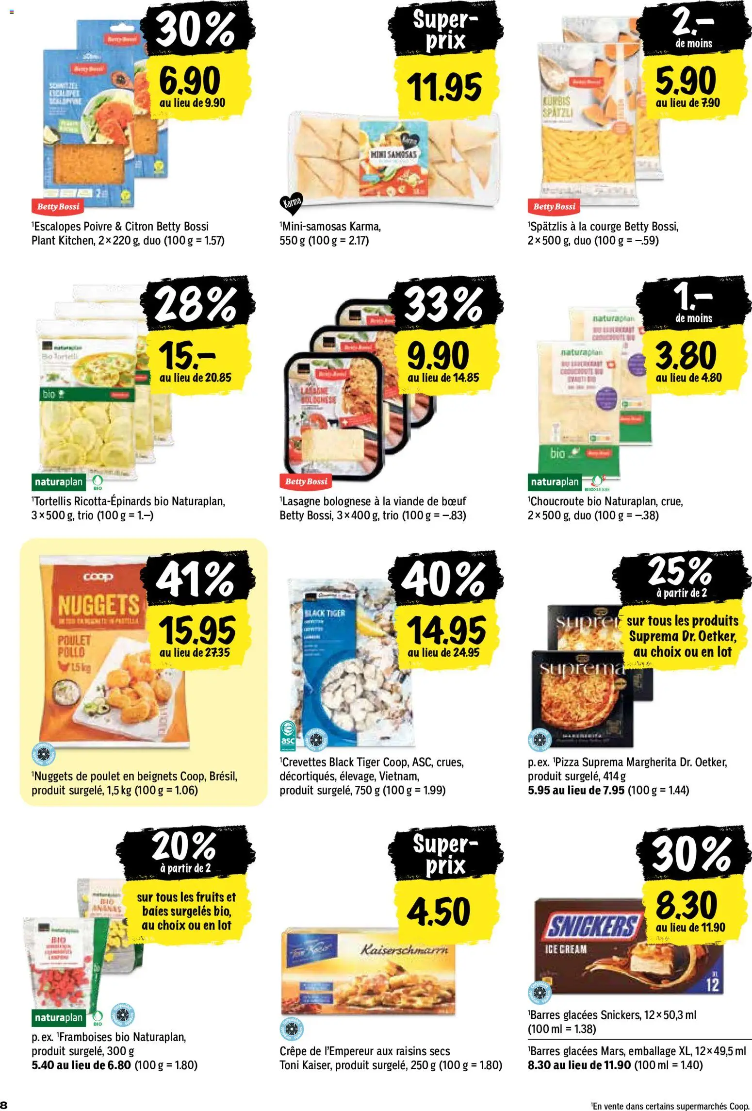 Coop aktionen FR – gültig ab 29.10.2026 | Seite: 8