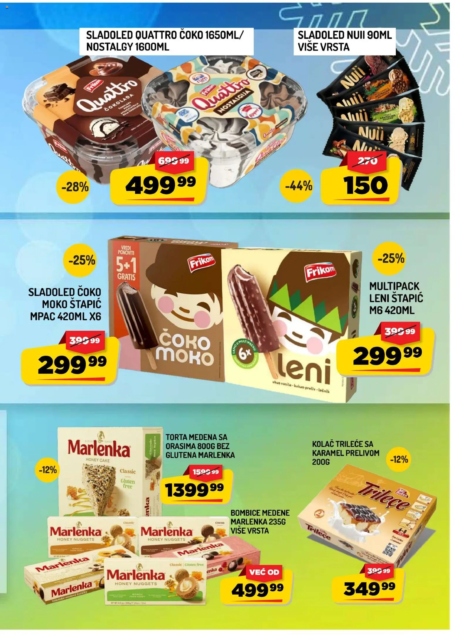 Aman katalog - važi od 14.08.2026 | Strana: 5 | Proizvode: Kakao, Kolač, Sladoled, Torta